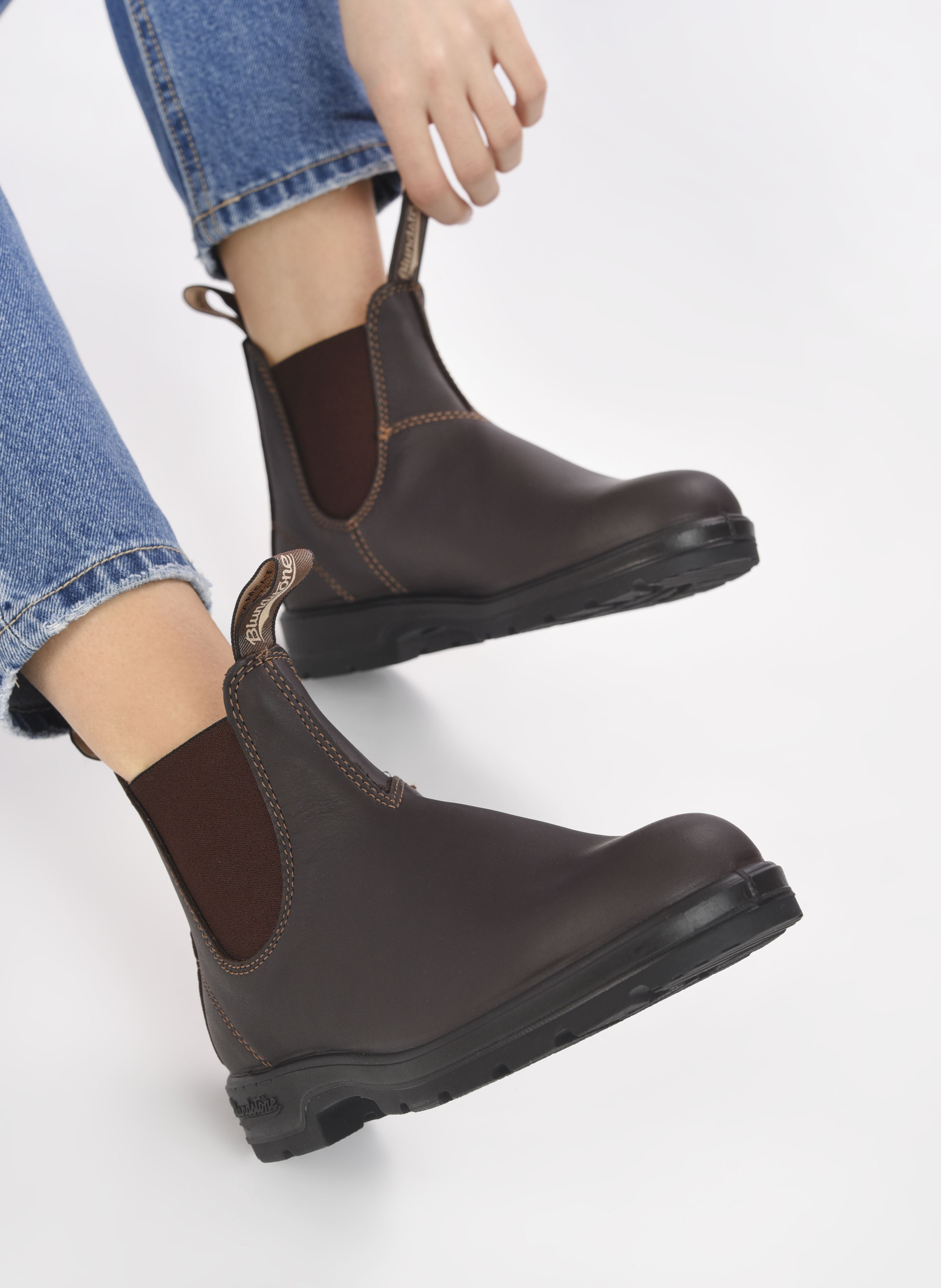 Niedrige Ankle Boots 550 W damen braun Blundstone Niedrige Ankle Boots 550 W damen braun BROWN_W