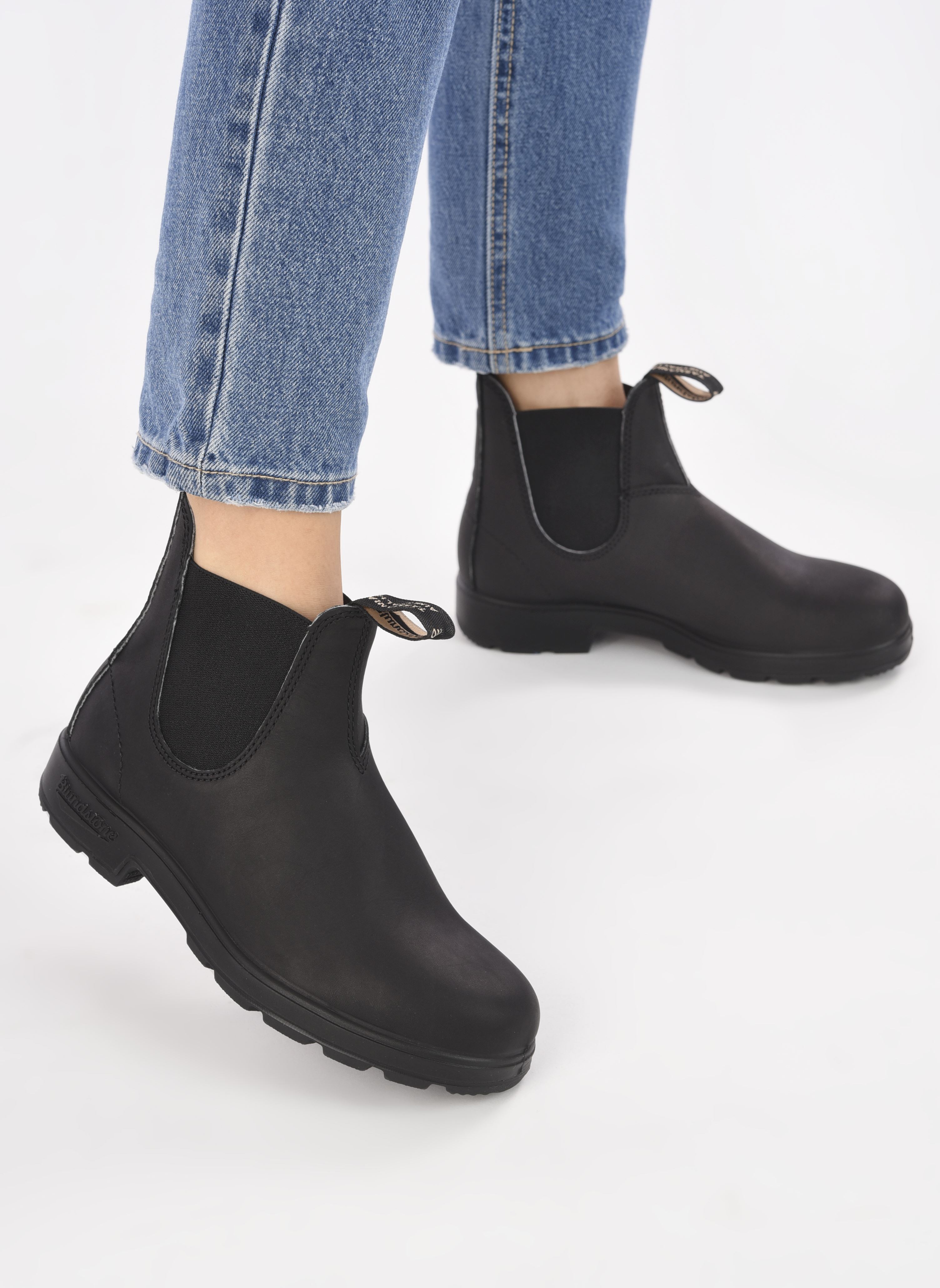 Niedrige Ankle Boots 510 W damen schwarz Blundstone Niedrige Ankle Boots 510 W damen schwarz BLACK_LEATHER W