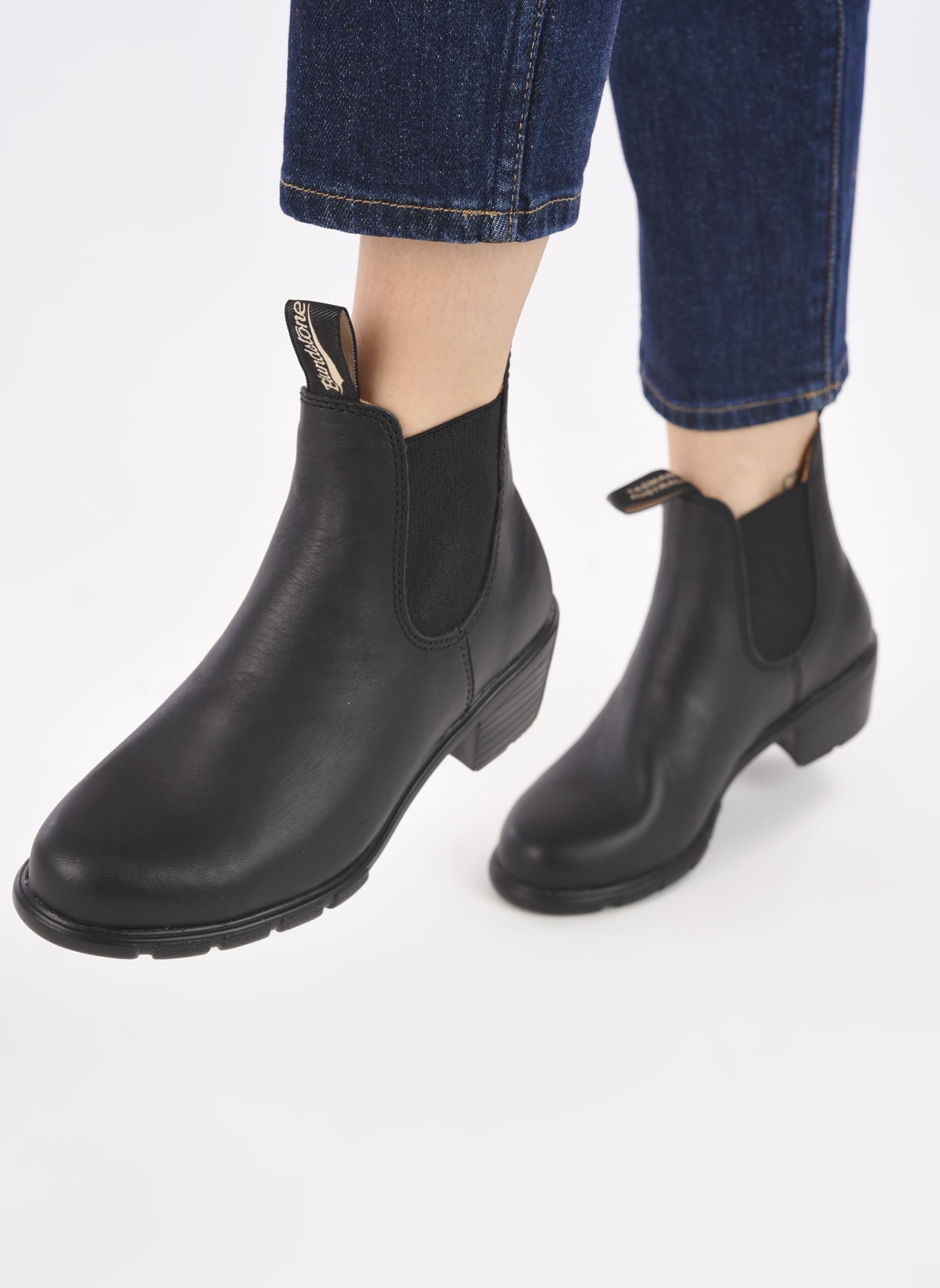 Niedrige Ankle Boots 1671 W damen schwarz Blundstone Niedrige Ankle Boots 1671 W damen schwarz BLACK LEATHER_W