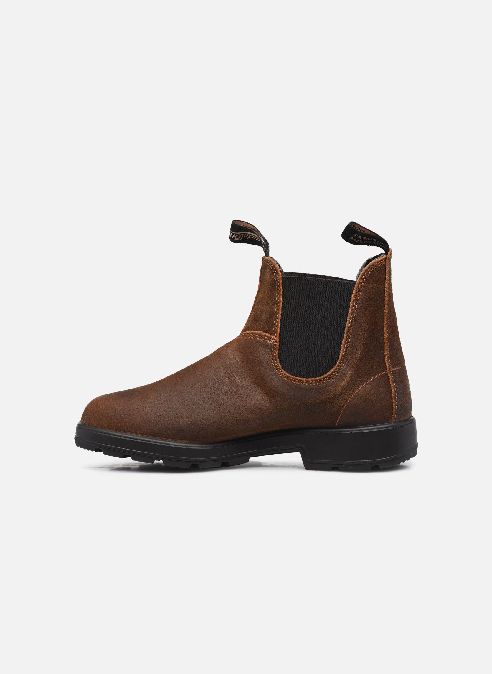 Gabor donna Chelsea boots/stivaletti in pelle liscia nera