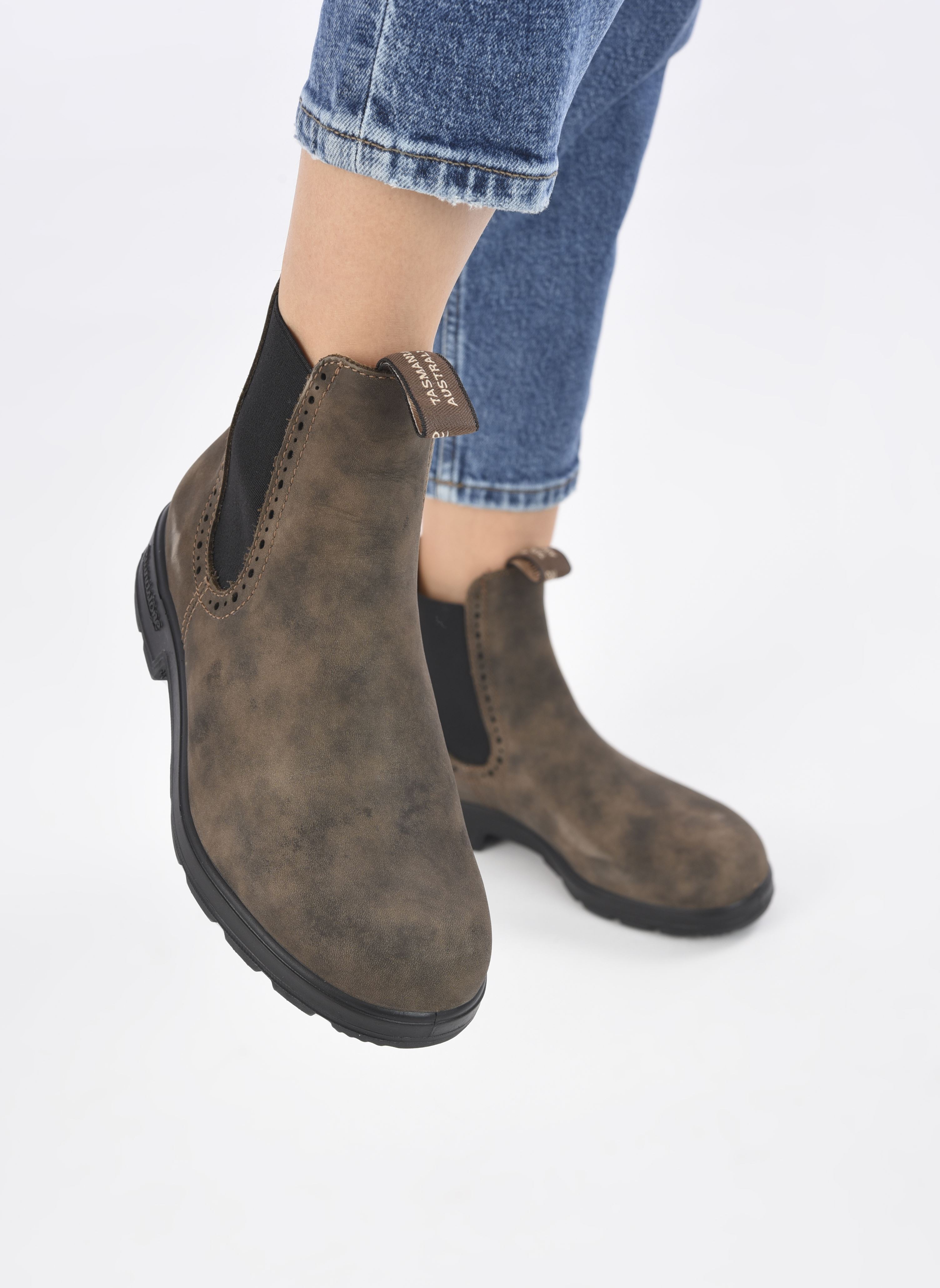 Niedrige Ankle Boots 1351 W damen braun Blundstone Niedrige Ankle Boots 1351 W damen braun RUSTIC BROWN W