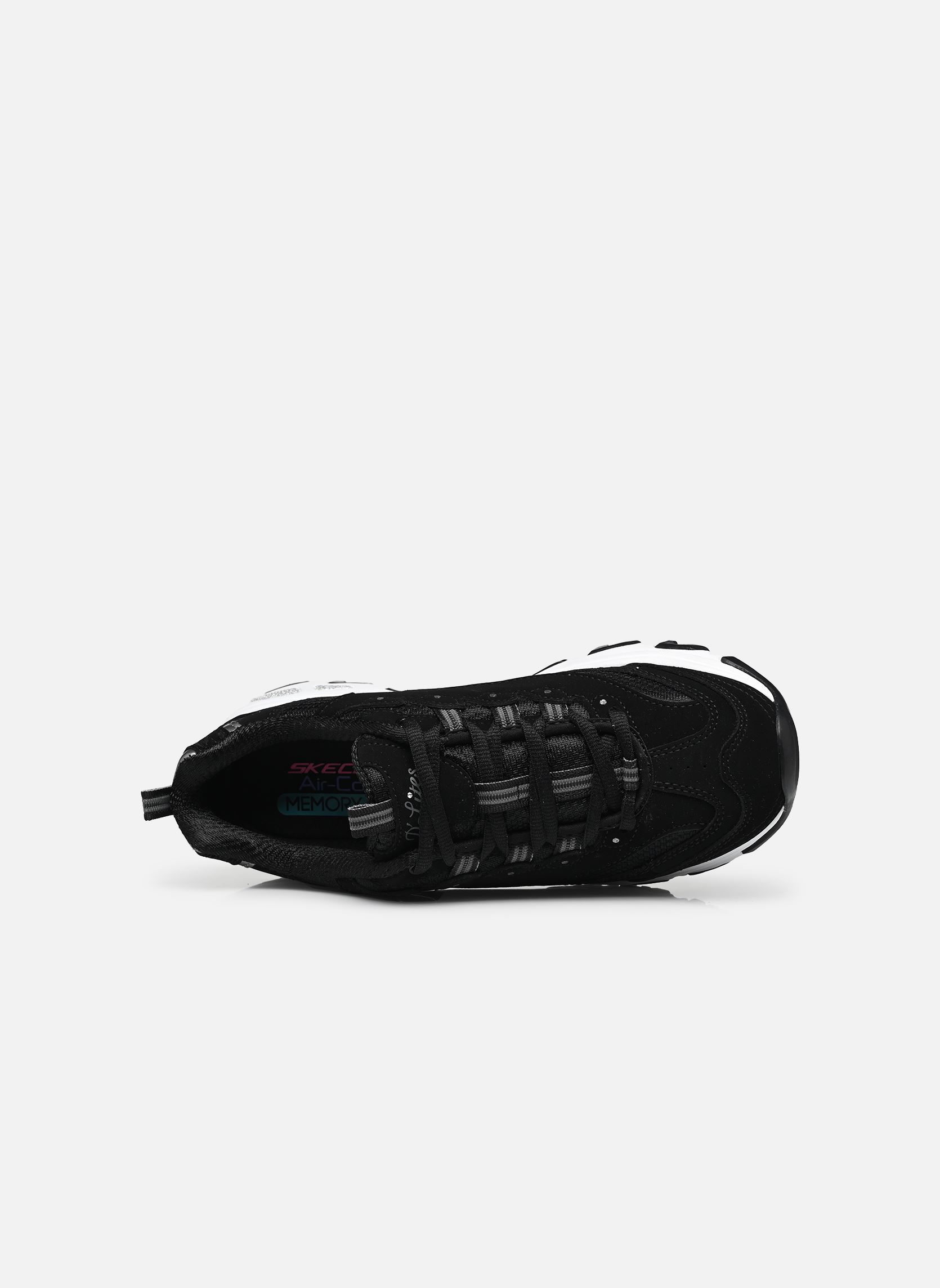 Baskets basses D'Lites Biggest Fan N femme noir Skechers Baskets basses D'Lites Biggest Fan N femme noir BLK