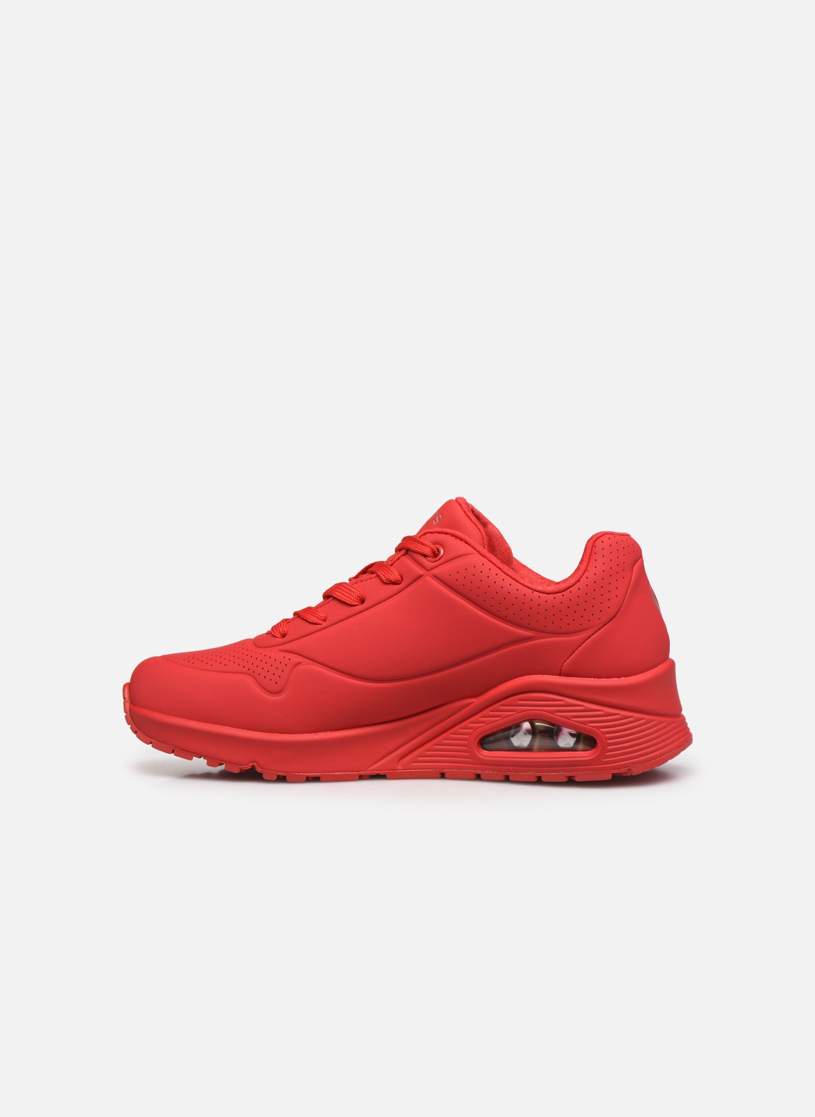 Niedrige Sneaker Uno Stand On Air N damen rot Skechers Niedrige Sneaker Uno Stand On Air N damen rot RED