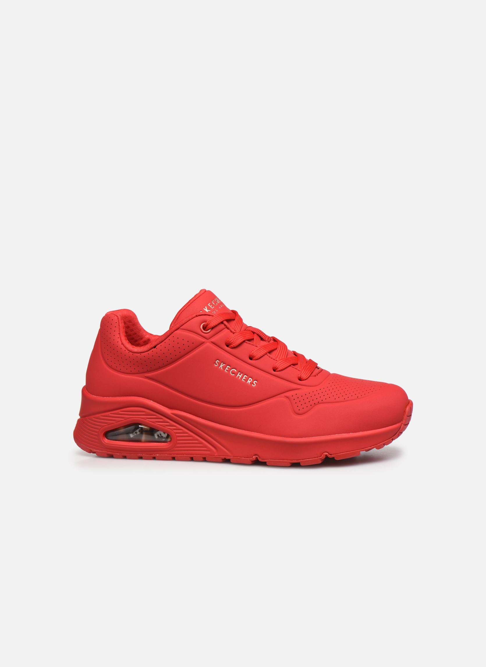 Niedrige Sneaker Uno Stand On Air N damen rot Skechers Niedrige Sneaker Uno Stand On Air N damen rot RED