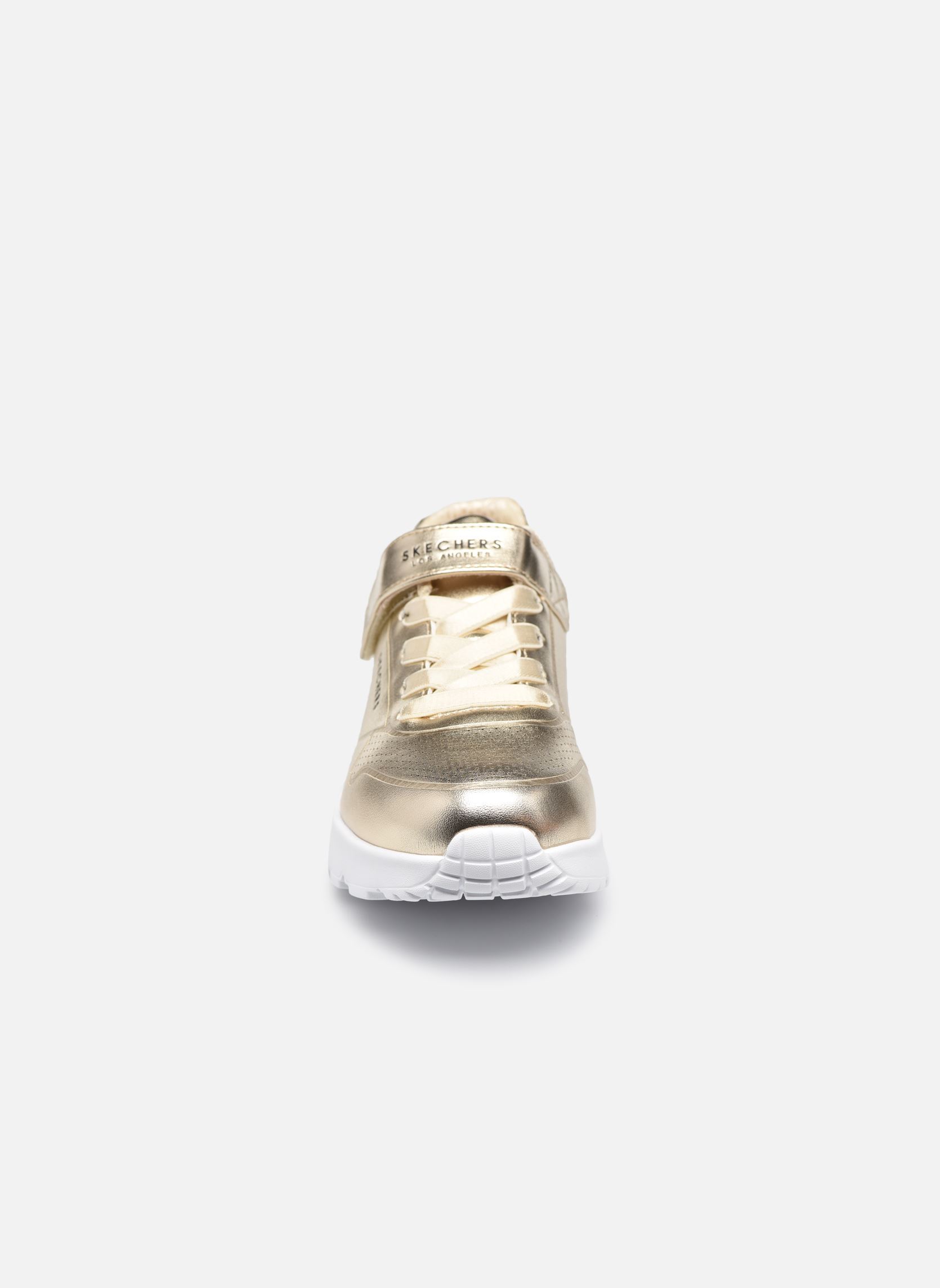 Baskets basses Uno Lite fille or et bronze Skechers Baskets basses Uno Lite fille or et bronze GLD
