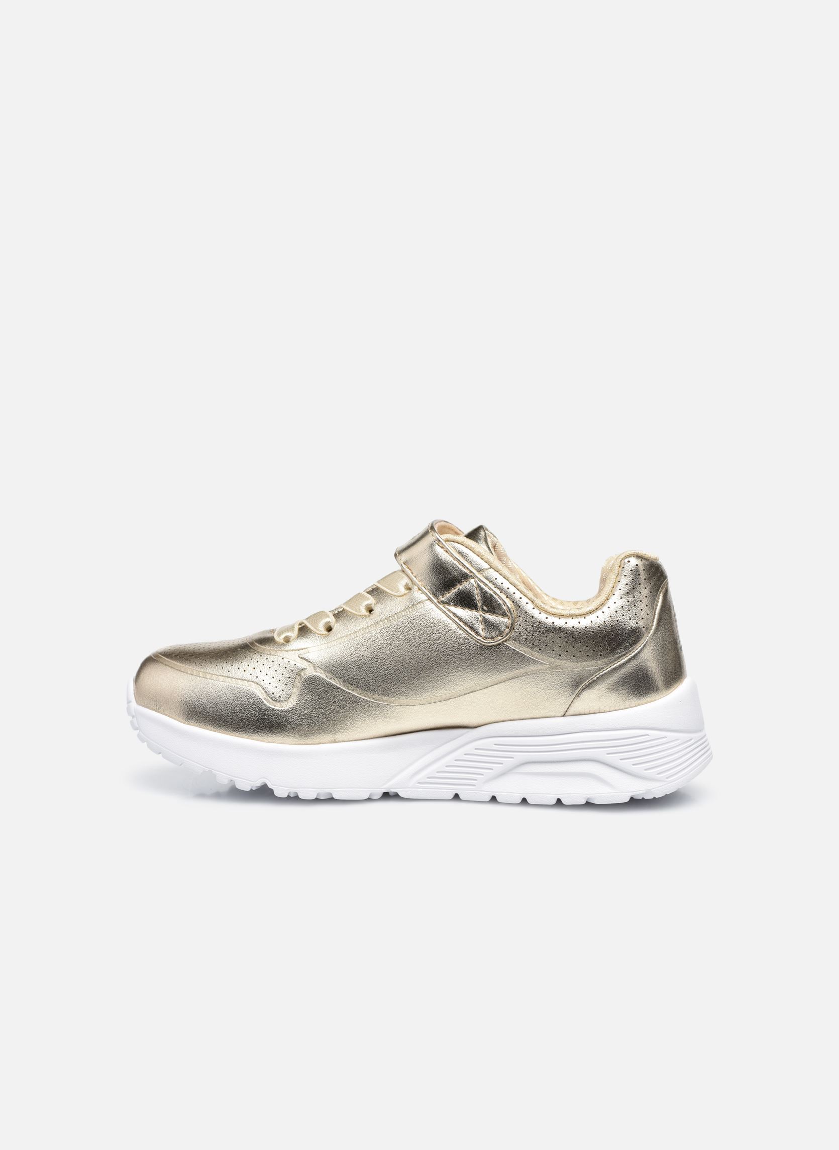 Baskets basses Uno Lite fille or et bronze Skechers Baskets basses Uno Lite fille or et bronze GLD