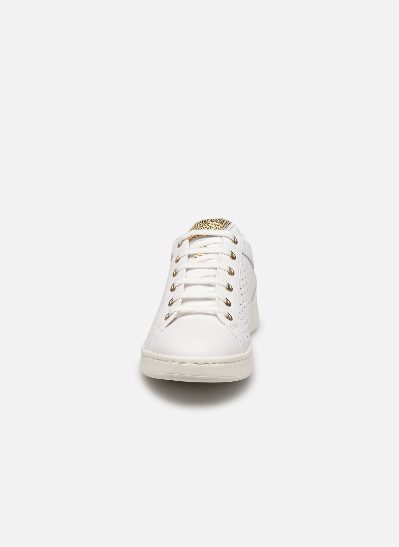 Baskets basses JAYSEN femme blanc Geox Baskets basses JAYSEN femme blanc WHITE GOLD PERFORE