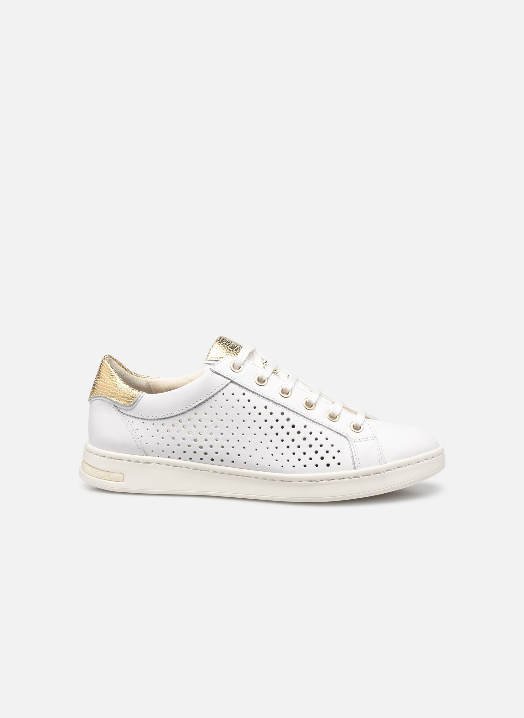 Baskets basses JAYSEN femme blanc Geox Baskets basses JAYSEN femme blanc WHITE GOLD PERFORE