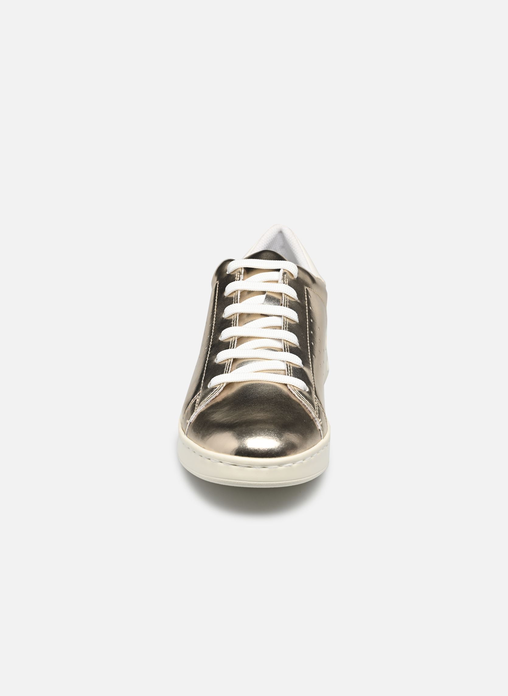 Baskets basses JAYSEN femme or et bronze Geox Baskets basses JAYSEN femme or et bronze LT GOLD/OPTIC WHITE