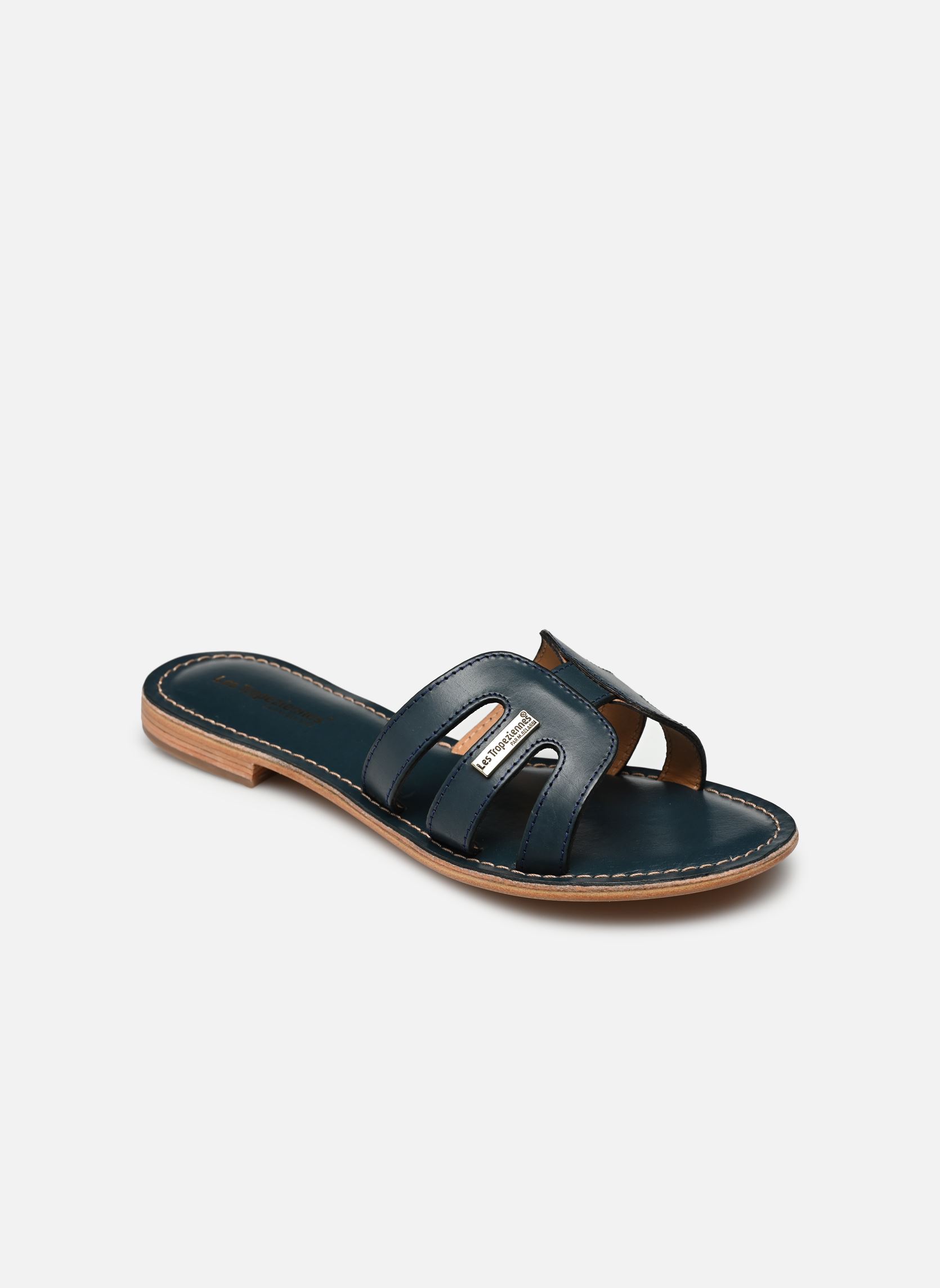 Pantoletten DAMIA damen blau Les Tropéziennes par M Belarbi Pantoletten DAMIA damen blau BLEU FONCE