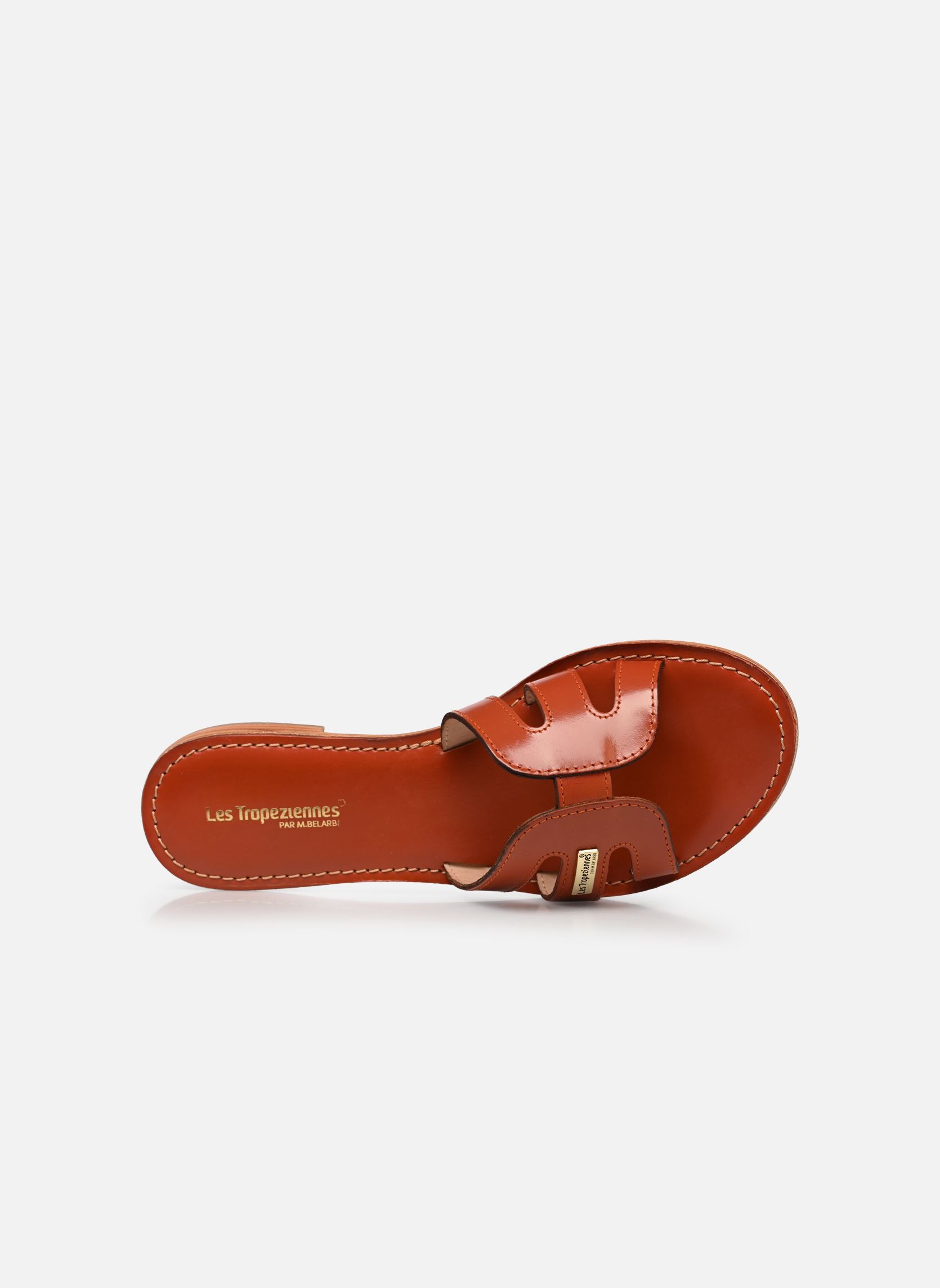 Mules DAMIA femme rouge Les Tropéziennes par M Belarbi Mules DAMIA femme rouge BRIQUE