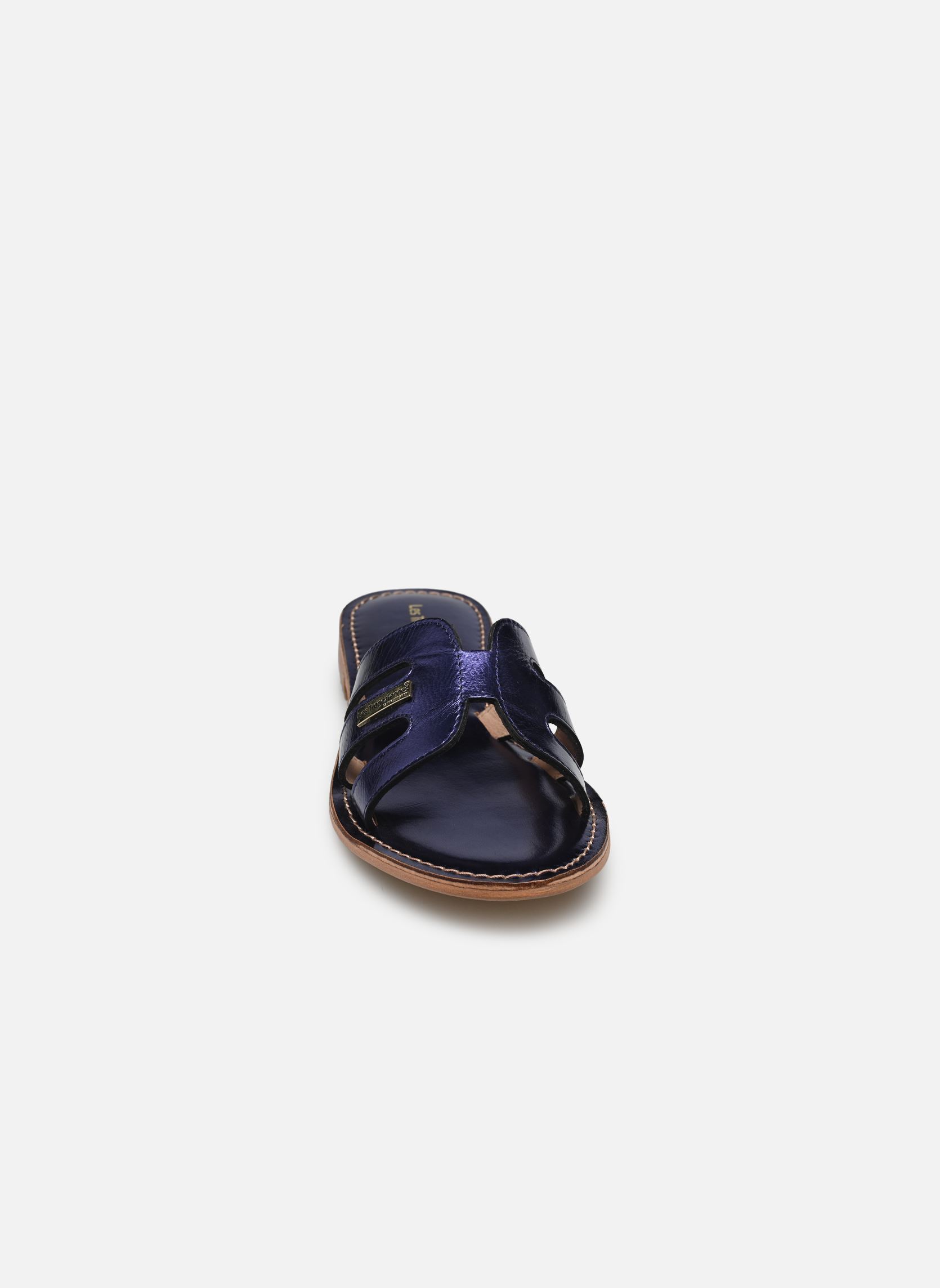 Pantoletten DAMIA damen blau Les Tropéziennes par M Belarbi Pantoletten DAMIA damen blau Marine Metal