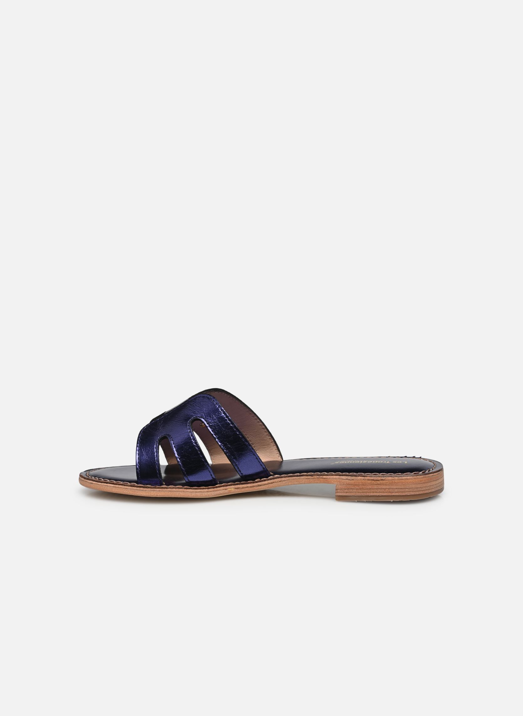 Pantoletten DAMIA damen blau Les Tropéziennes par M Belarbi Pantoletten DAMIA damen blau Marine Metal