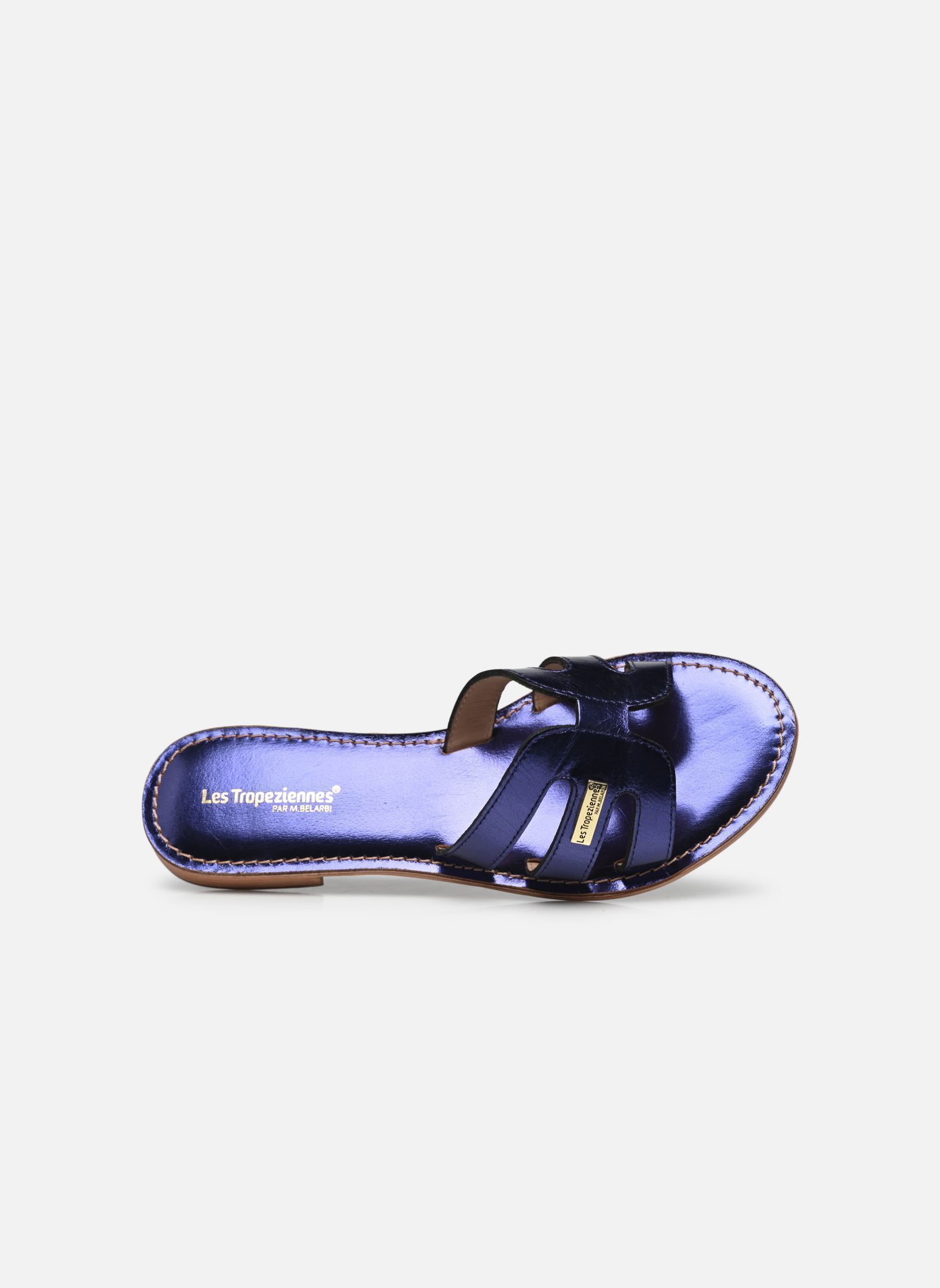 Pantoletten DAMIA damen blau Les Tropéziennes par M Belarbi Pantoletten DAMIA damen blau Marine Metal