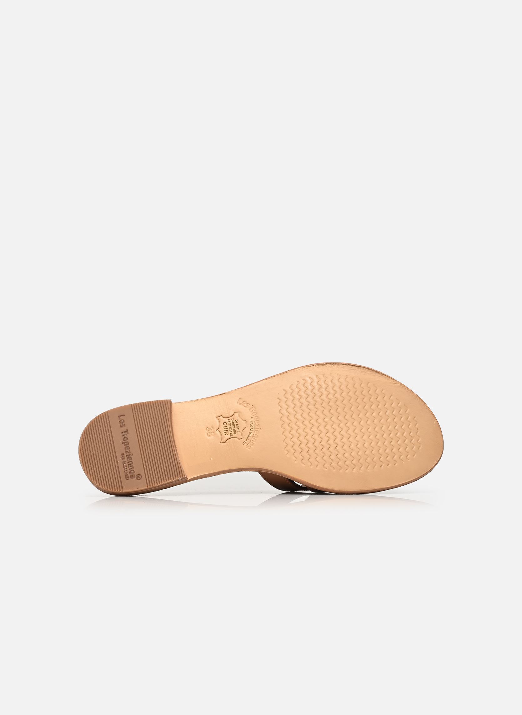 Mules DAMIA femme marron Les Tropéziennes par M Belarbi Mules DAMIA femme marron CAPPUCCINO