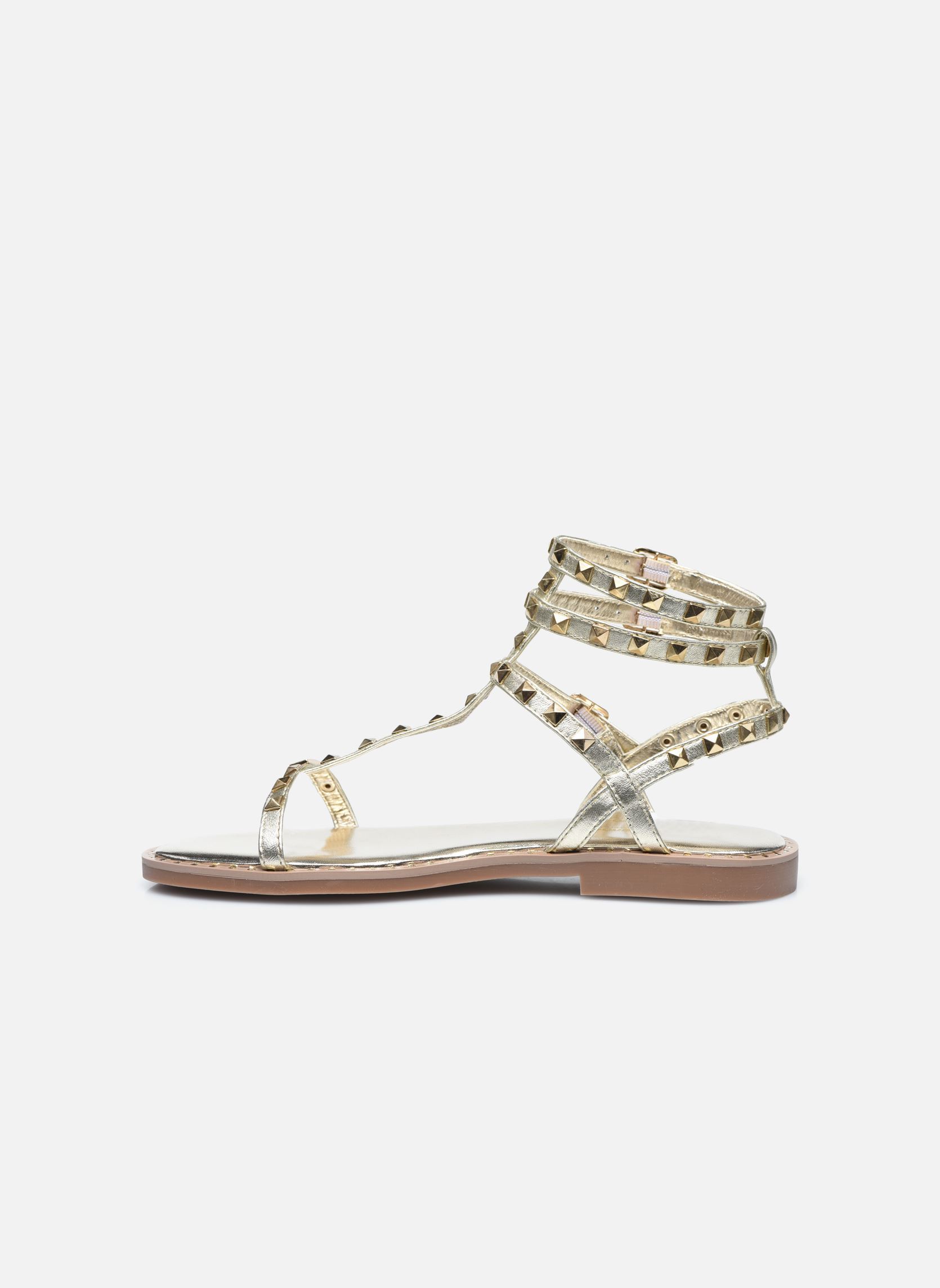 Sandalen CORALIE damen gold und bronze Les Tropéziennes par M Belarbi Sandalen CORALIE damen gold und bronze OR
