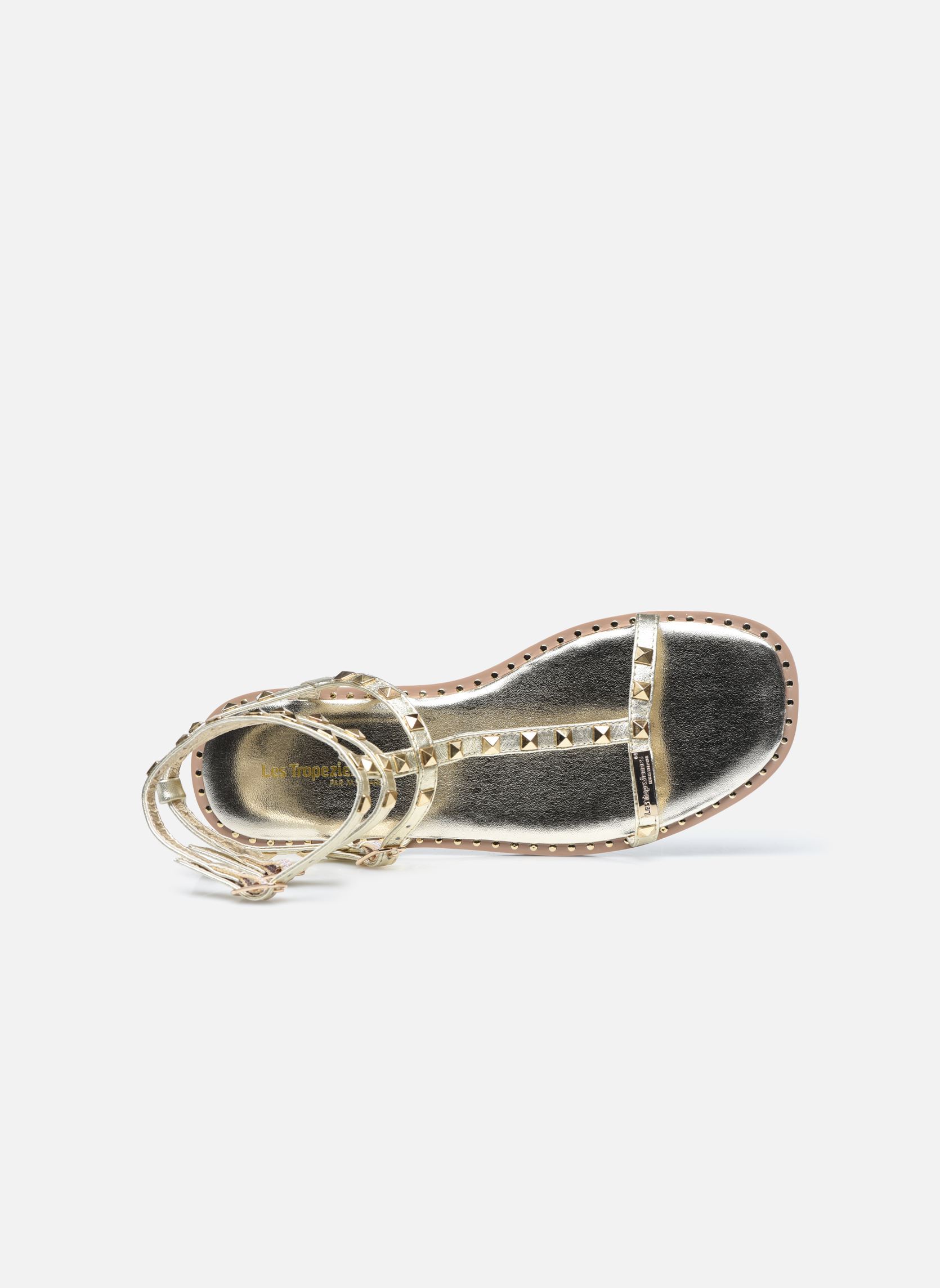 Sandalen CORALIE damen gold und bronze Les Tropéziennes par M Belarbi Sandalen CORALIE damen gold und bronze OR