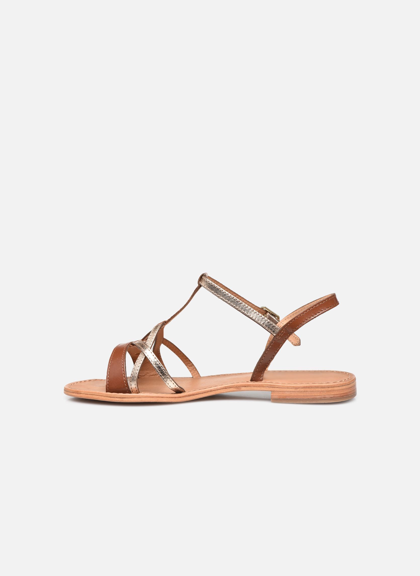 Sandalen HIRONELA dames bruin Les Tropéziennes par M Belarbi Sandalen HIRONELA dames bruin Tan