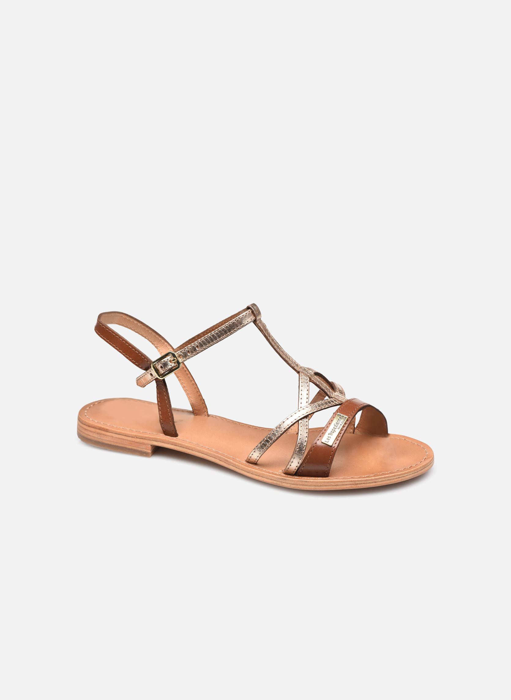 Sandalen HIRONELA dames bruin Les Tropéziennes par M Belarbi Sandalen HIRONELA dames bruin Tan