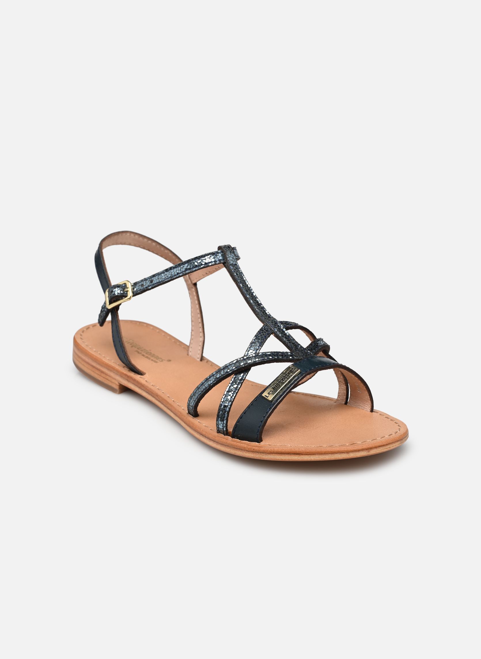 Sandales HIRONELA femme bleu Les Tropéziennes par M Belarbi Sandales HIRONELA femme bleu MARINE MULTI