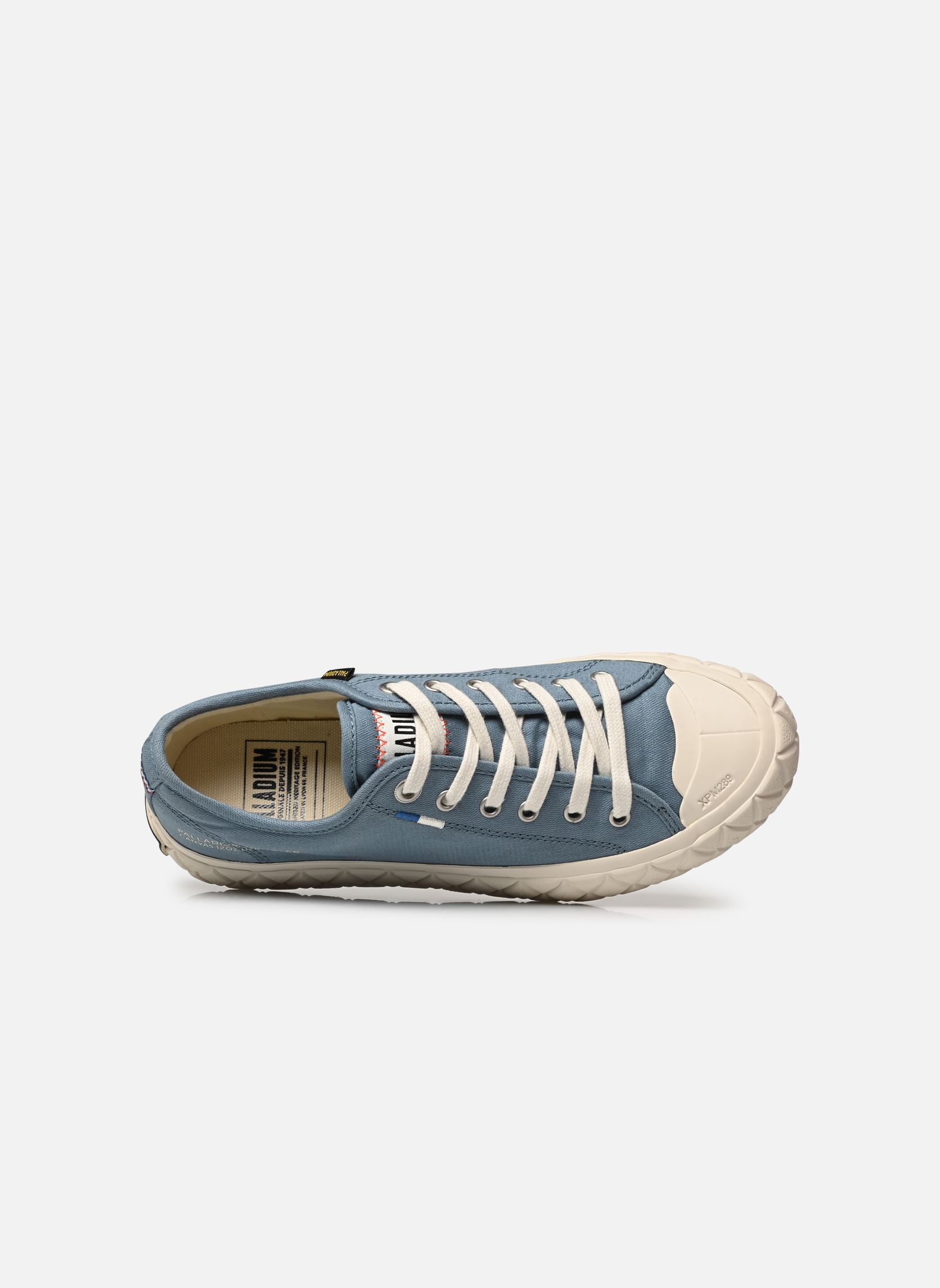 Print sneakers PALLA ACE CVS dames blauw Palladium Print sneakers PALLA ACE CVS dames blauw CITY BLUE