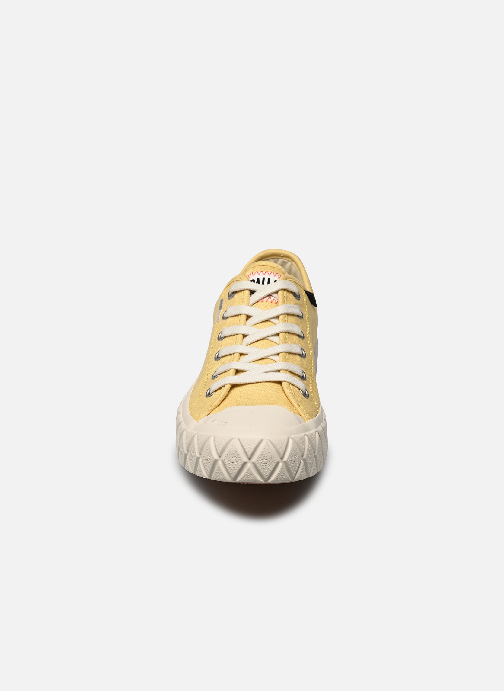 Leinen-Sneaker PALLA ACE CVS damen gelb Palladium Leinen-Sneaker PALLA ACE CVS damen gelb SUNSHINE
