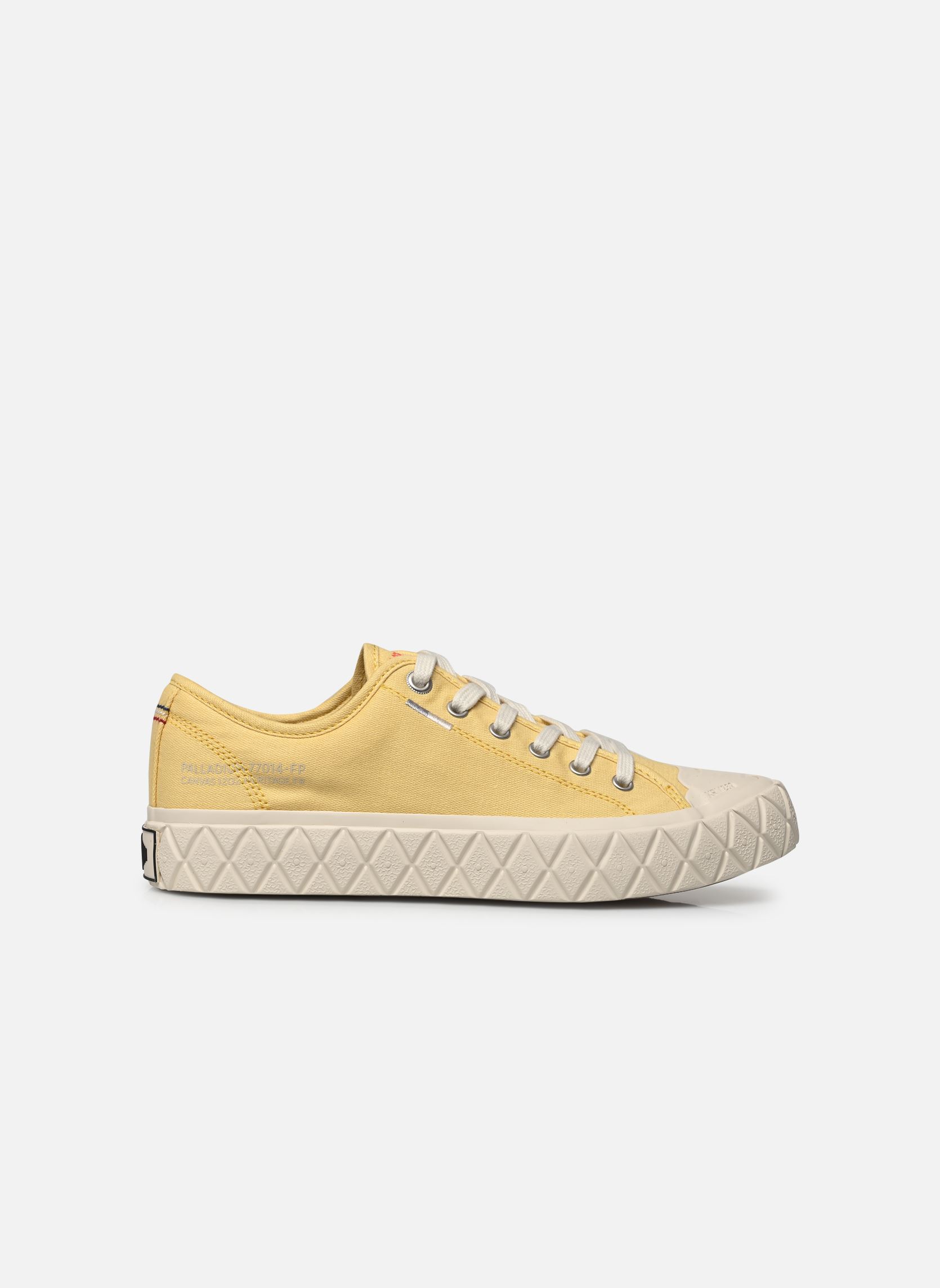 Leinen-Sneaker PALLA ACE CVS damen gelb Palladium Leinen-Sneaker PALLA ACE CVS damen gelb SUNSHINE