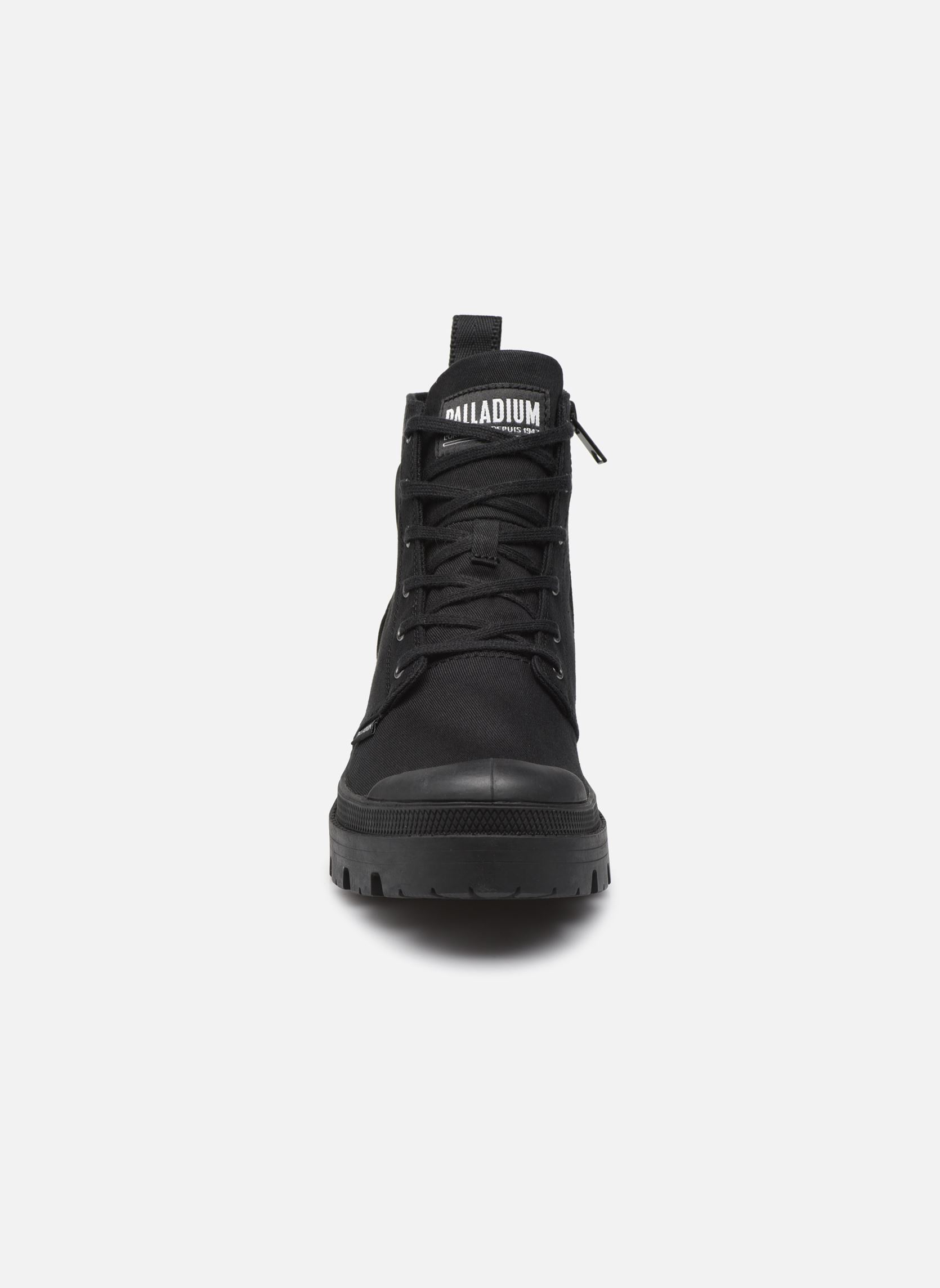 Bottines à lacets PALLABASE TWILL W femme noir Palladium Bottines à lacets PALLABASE TWILL W femme noir BLACKBLACK