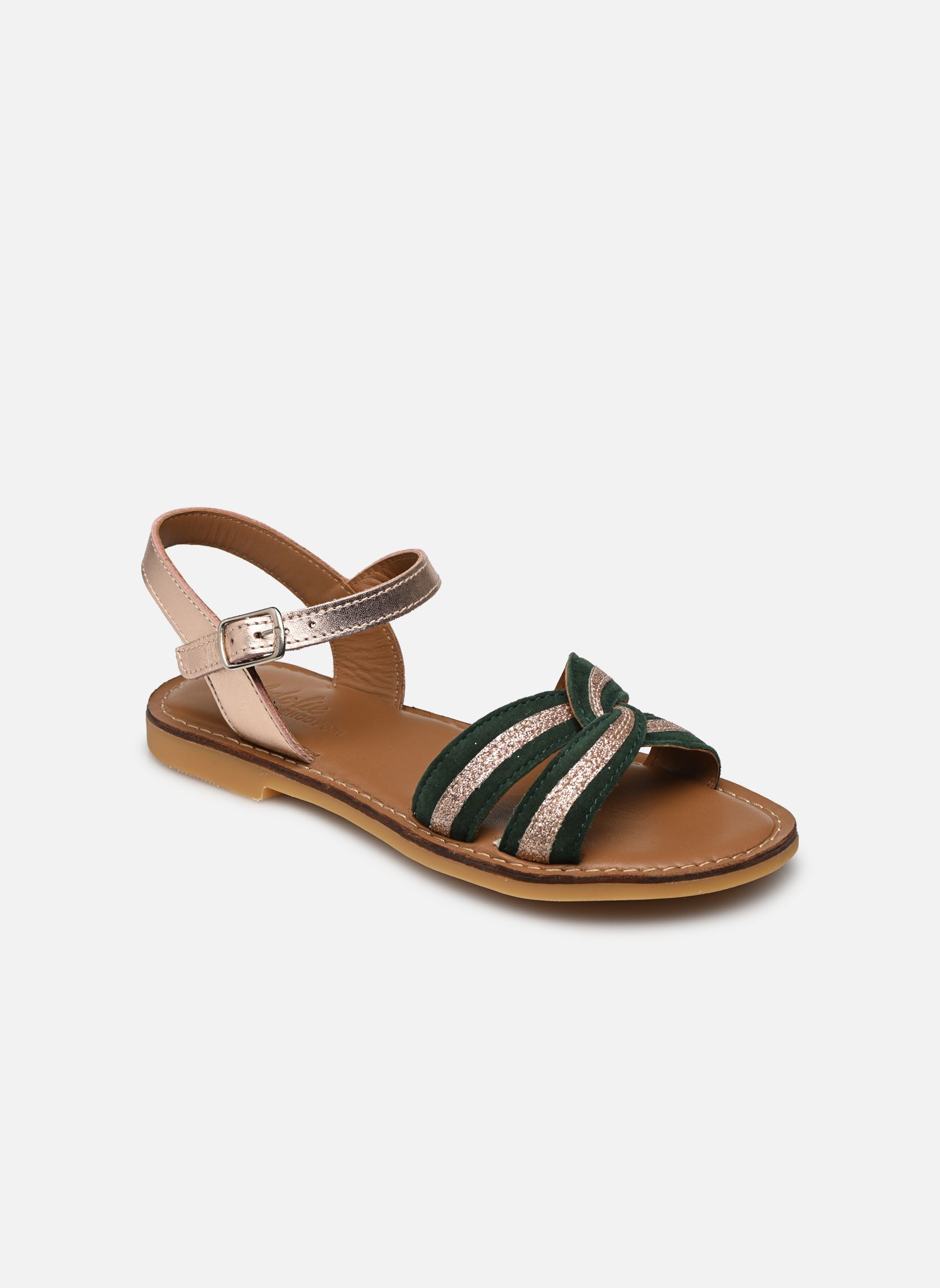 Sandales Lazar Sun fille or et bronze Adolie Sandales Lazar Sun fille or et bronze COPPER - IVY