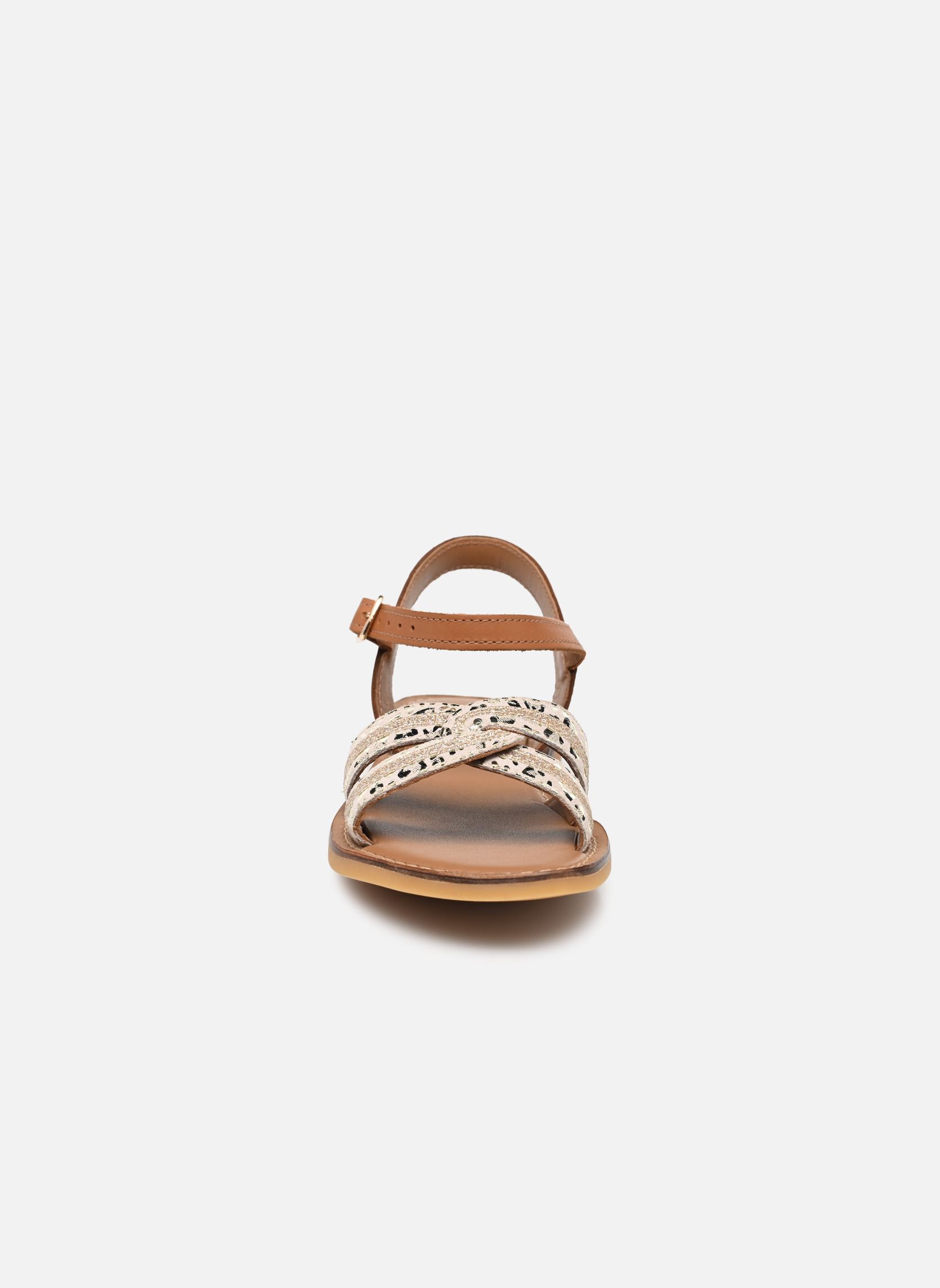 Sandalen Lazar Sun mädchen braun Adolie Sandalen Lazar Sun mädchen braun CAMEL - PLATINE