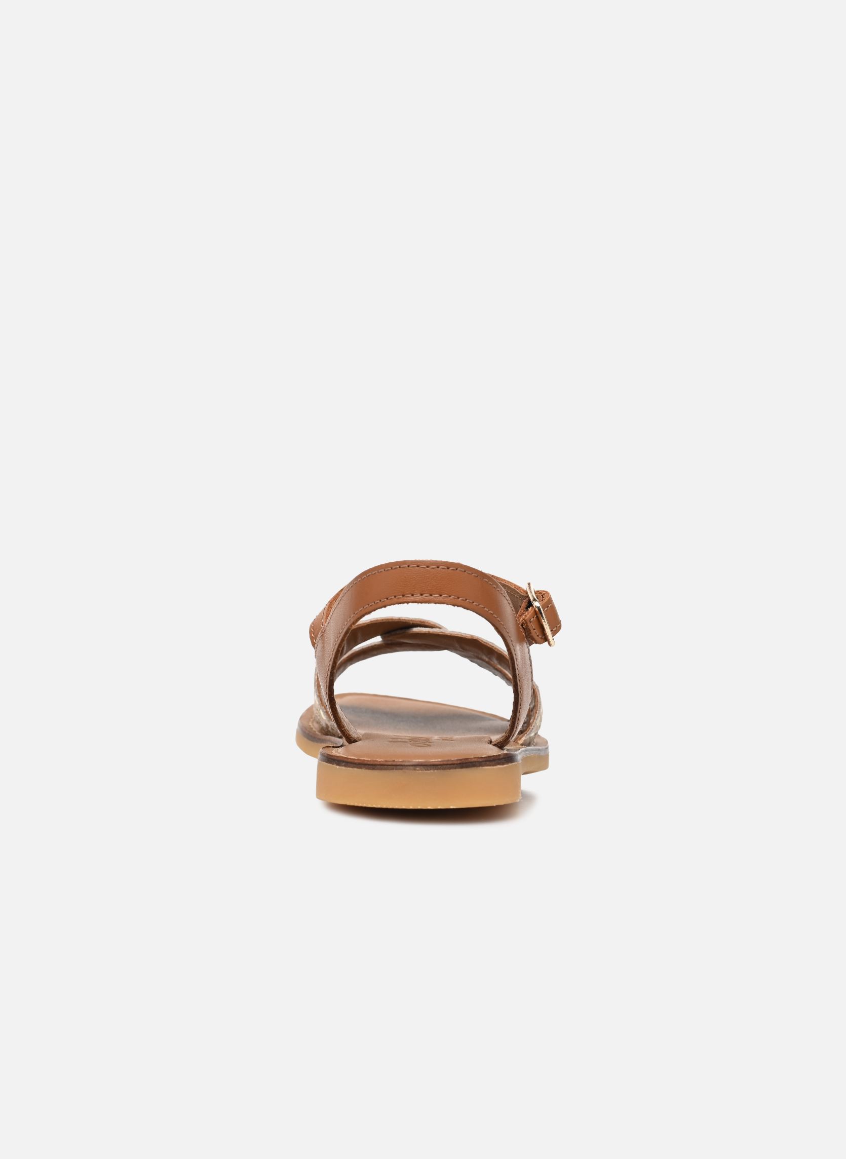 Sandalen Lazar Sun mädchen braun Adolie Sandalen Lazar Sun mädchen braun CAMEL - PLATINE