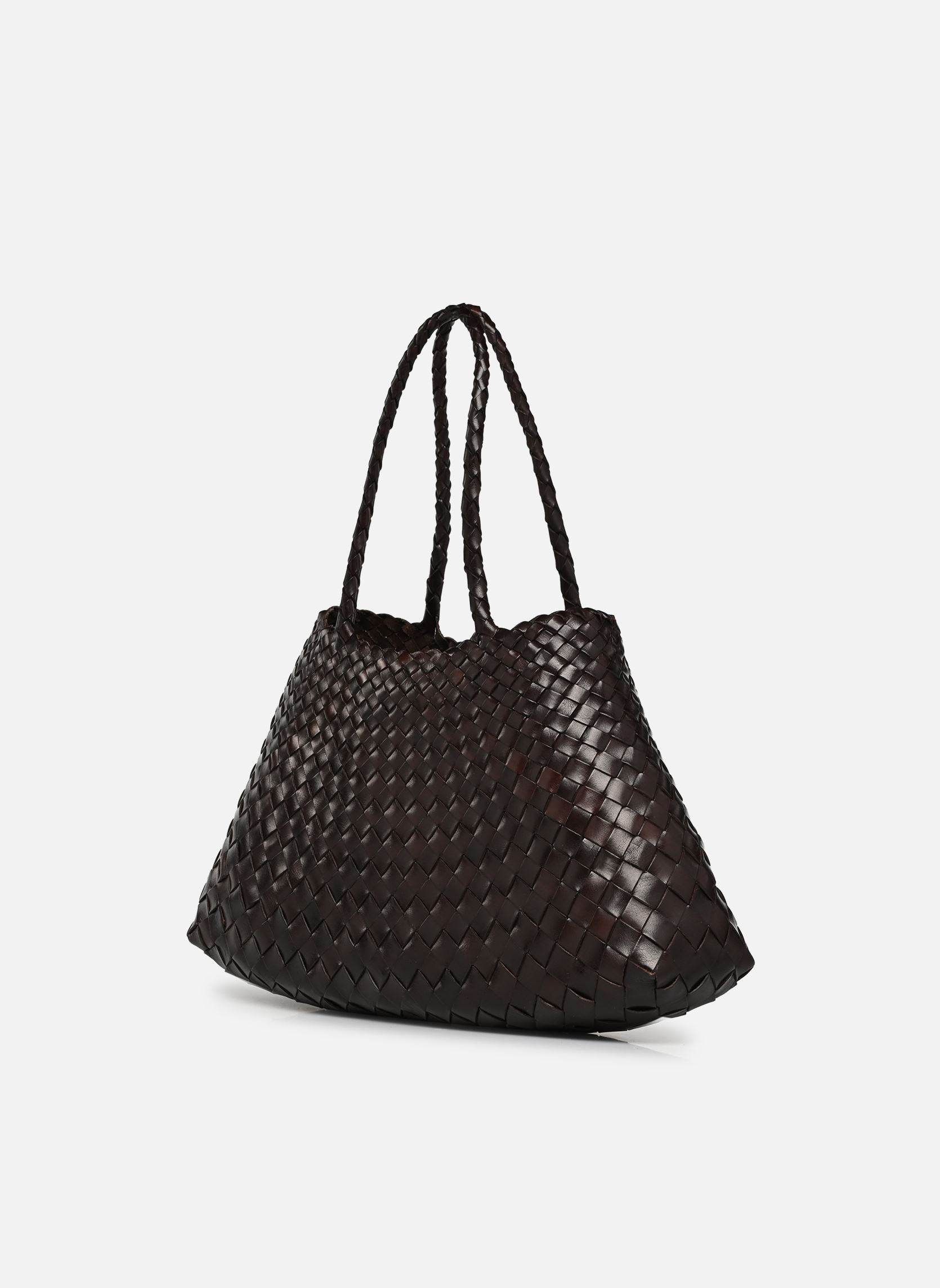 Paniers Santa Croce femme marron Dragon Diffusion Paniers Santa Croce femme marron DARK BROWN