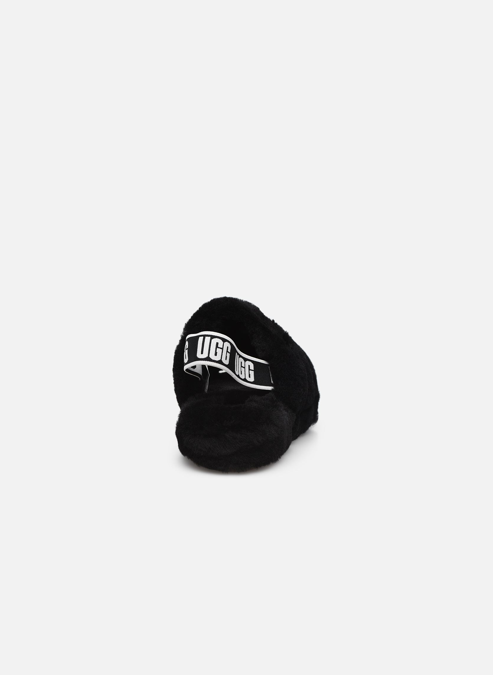 Chaussons Fluff Yeah Slide K fille noir UGG Chaussons Fluff Yeah Slide K fille noir BLACK