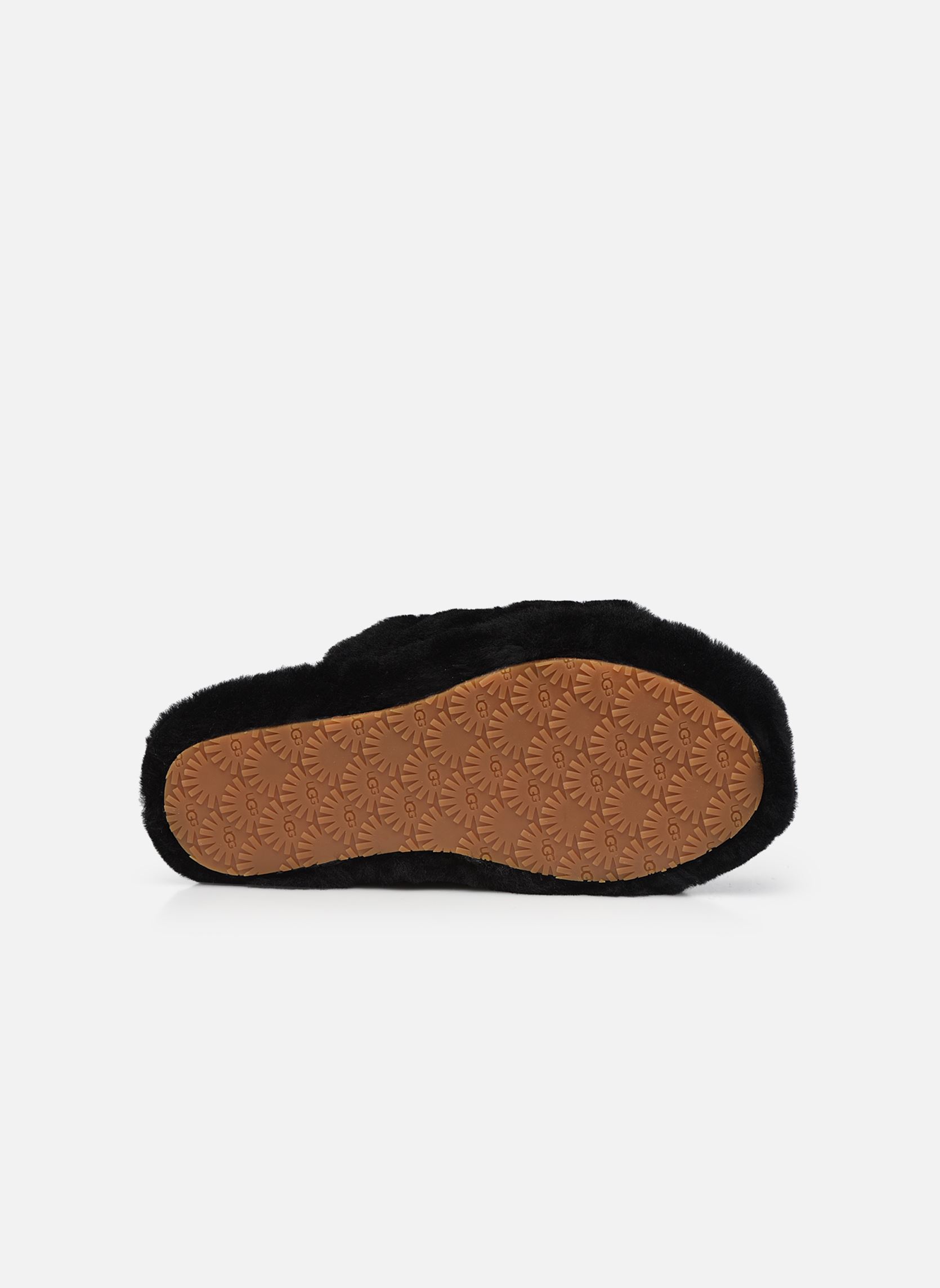 Chaussons Fluff Yeah Slide K fille noir UGG Chaussons Fluff Yeah Slide K fille noir BLACK