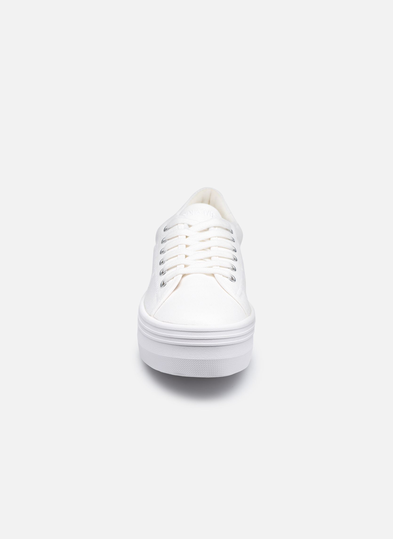 Baskets toile Plato M Sneaker Canvas femme blanc No Name Baskets toile Plato M Sneaker Canvas femme blanc WHITE FOX WHITE