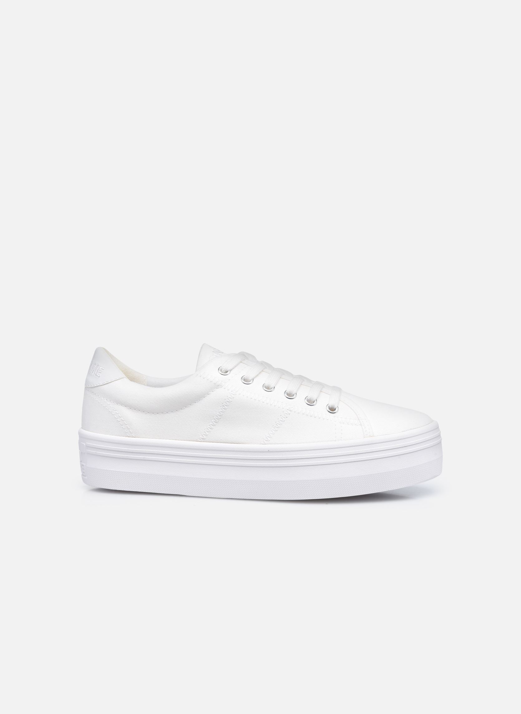 Baskets toile Plato M Sneaker Canvas femme blanc No Name Baskets toile Plato M Sneaker Canvas femme blanc WHITE FOX WHITE