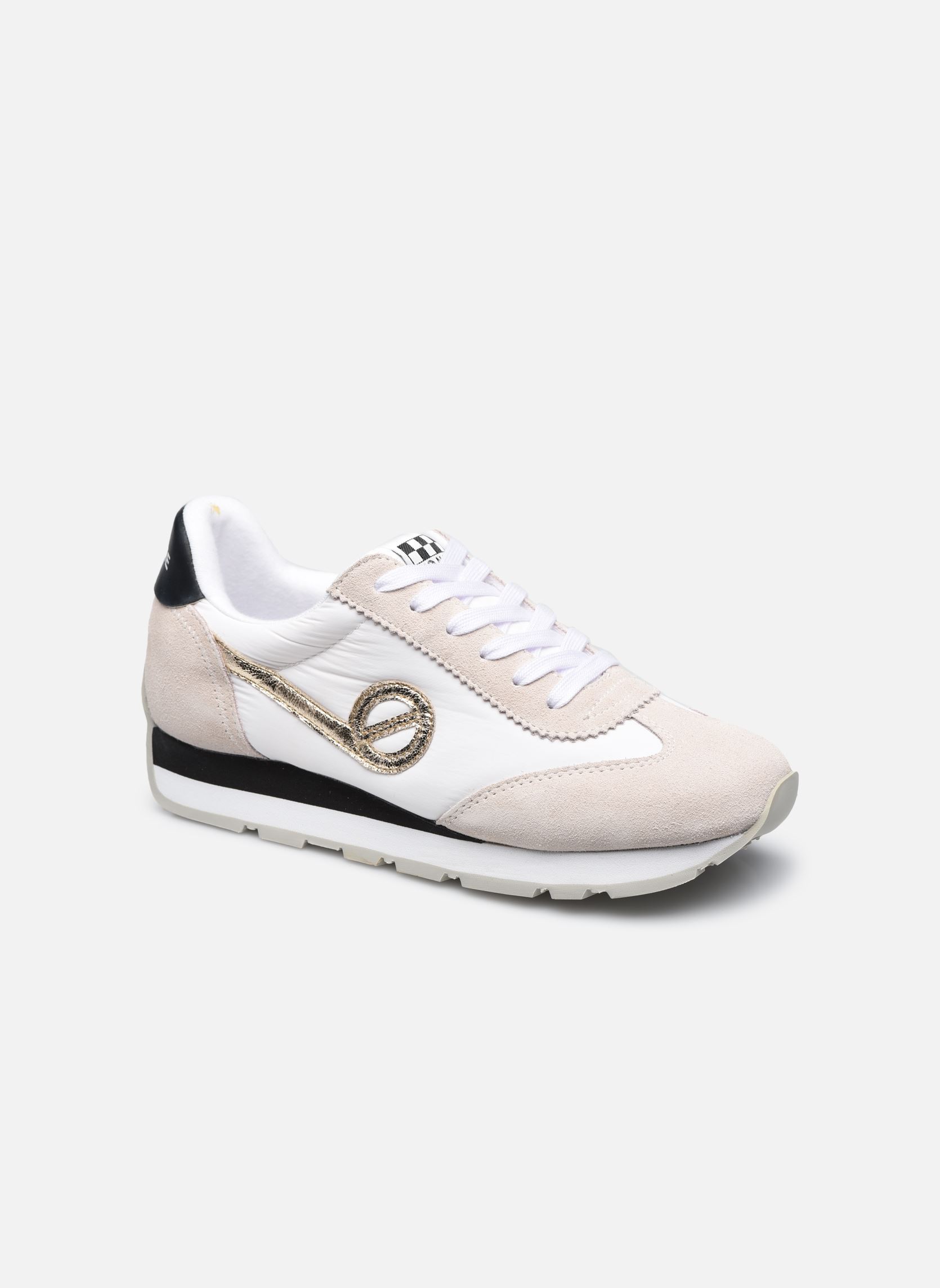 Lage sneakers City Run Jogger Suede/Breaker dames wit No Name Lage sneakers City Run Jogger Suede/Breaker dames wit WHITE/OFF WHITE
