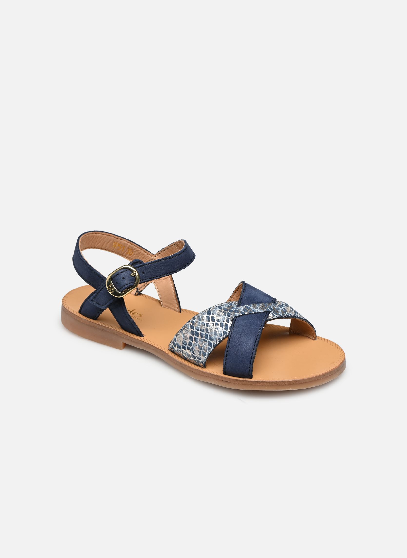 Sandales Yola fille bleu Babybotte Sandales Yola fille bleu BLEU