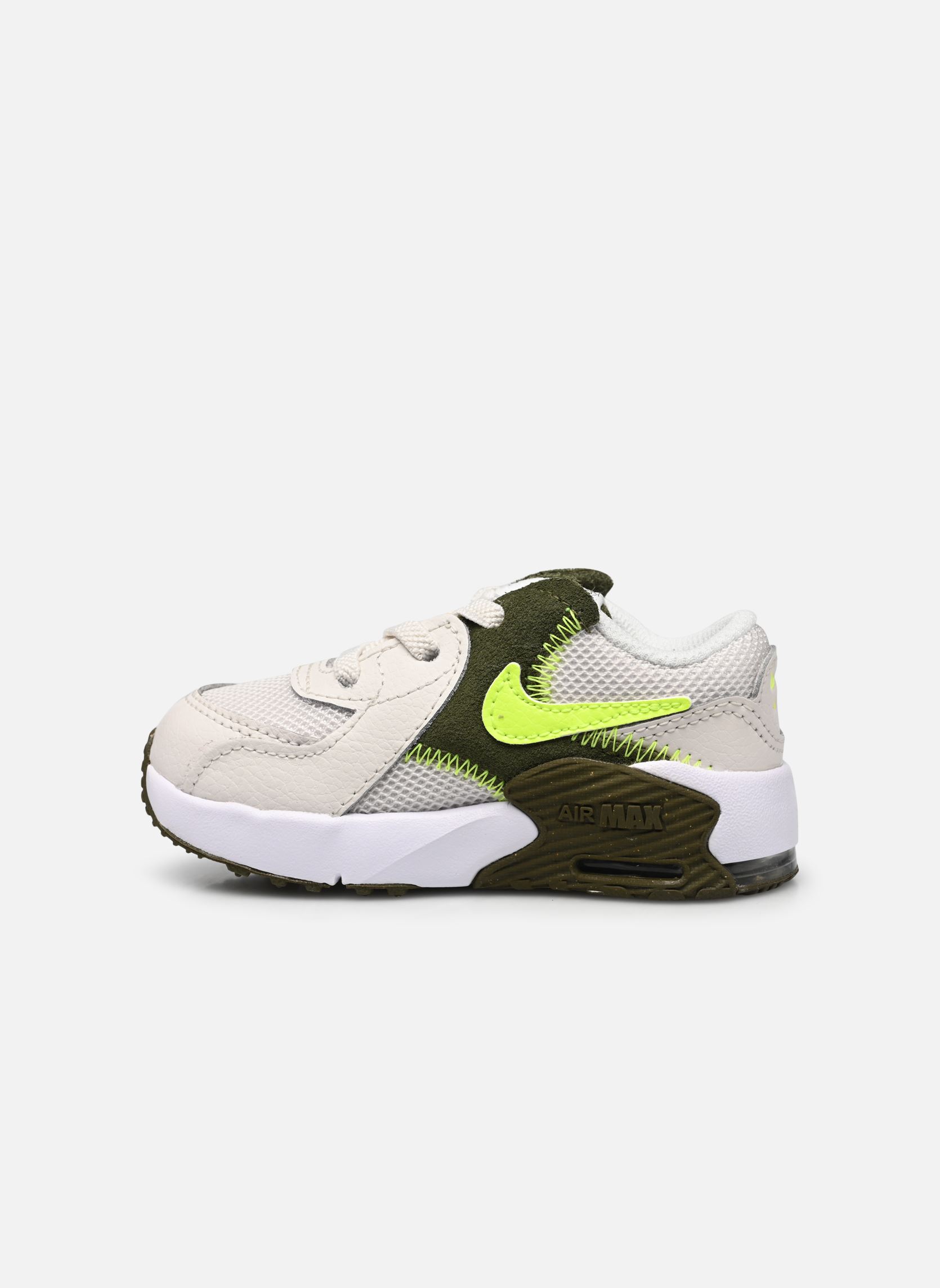 Baskets basses Nike Air Max Excee (Td) blanc Nike Baskets basses Nike Air Max Excee (Td) blanc Phantom/Volt-Rough Green-White
