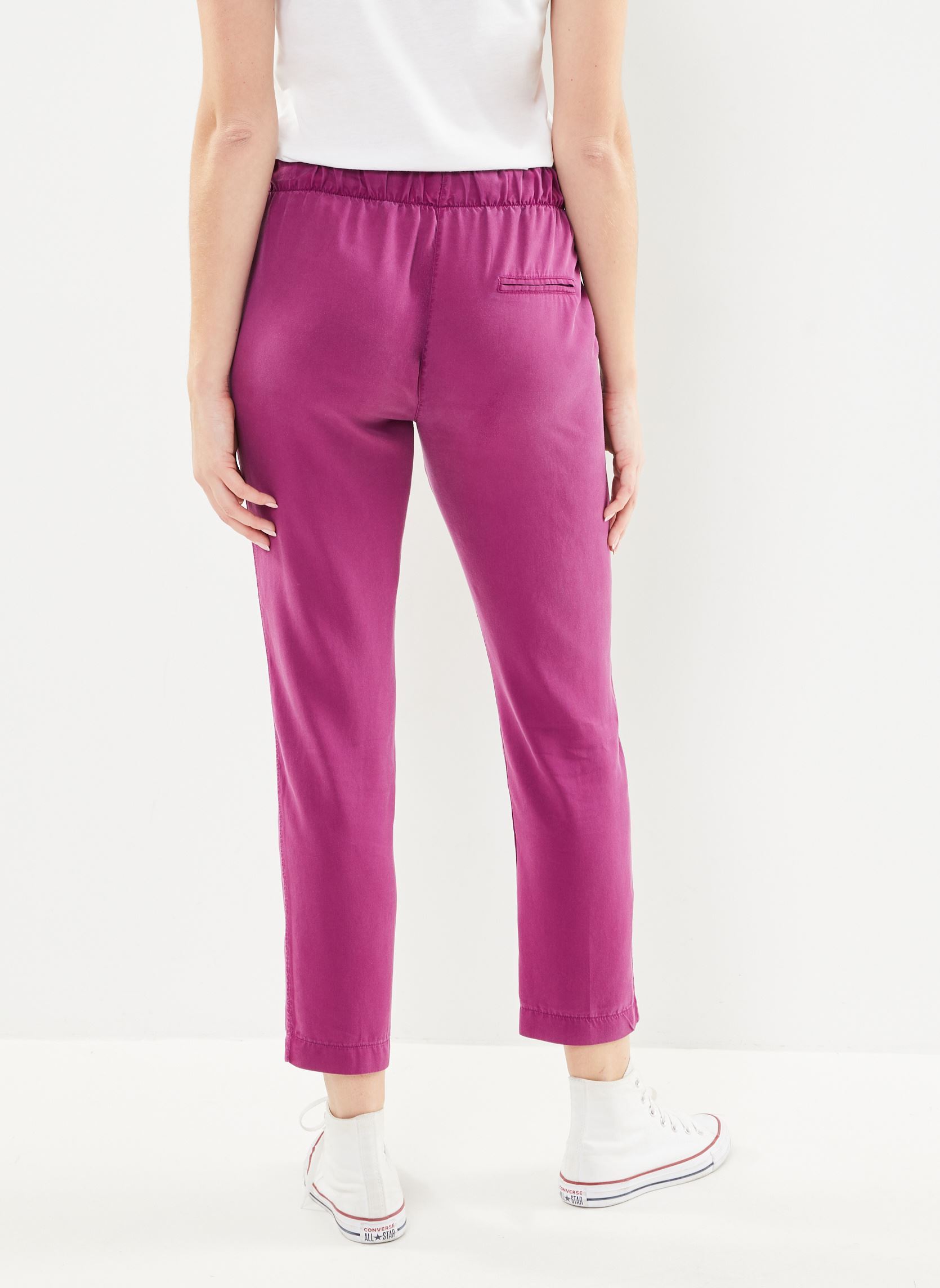 Pantalons droit Fa-Pa-Damila femme violet La Fée Maraboutée Pantalons droit Fa-Pa-Damila femme violet FIGUE