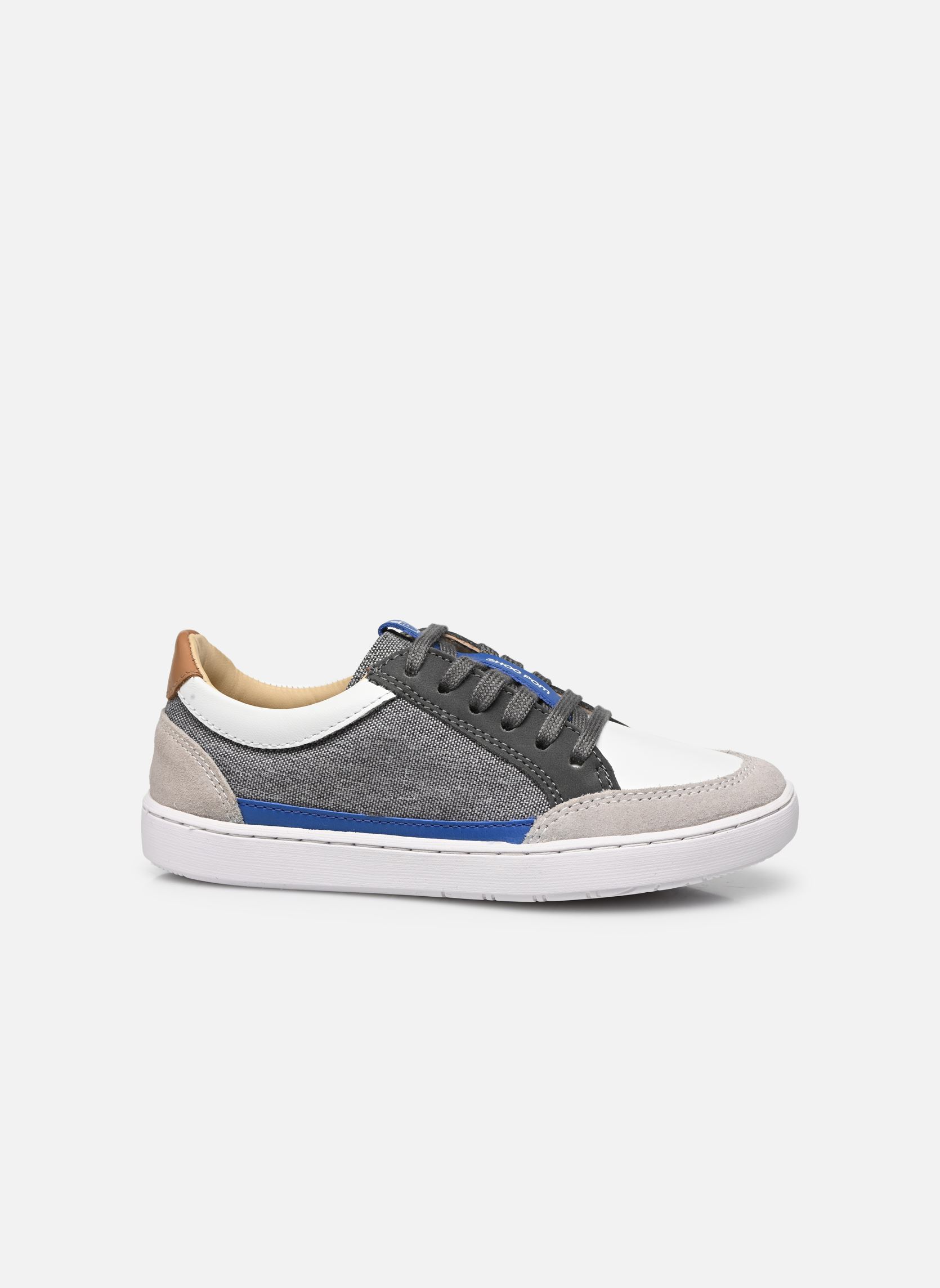 Niedrige Sneaker Play Lo Connect jungen grau Shoo Pom Niedrige Sneaker Play Lo Connect jungen grau GREY WHITE BLUE