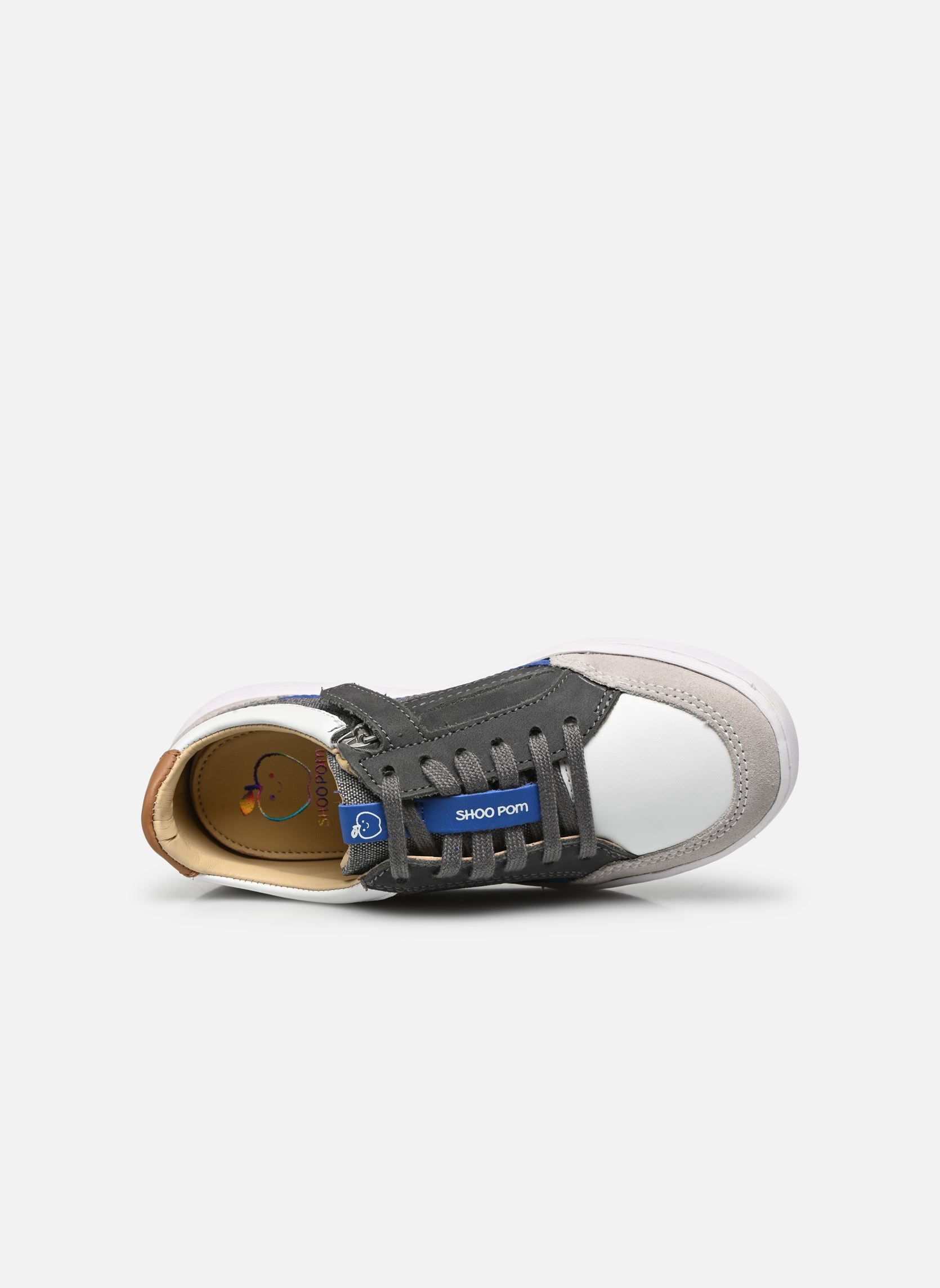 Niedrige Sneaker Play Lo Connect jungen grau Shoo Pom Niedrige Sneaker Play Lo Connect jungen grau GREY WHITE BLUE