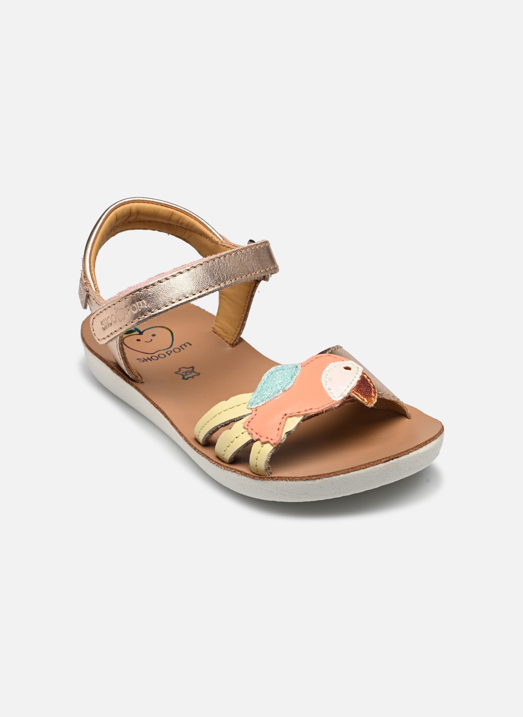 Sandales Goa Toucan fille argent Shoo Pom Sandales Goa Toucan fille argent COPPER