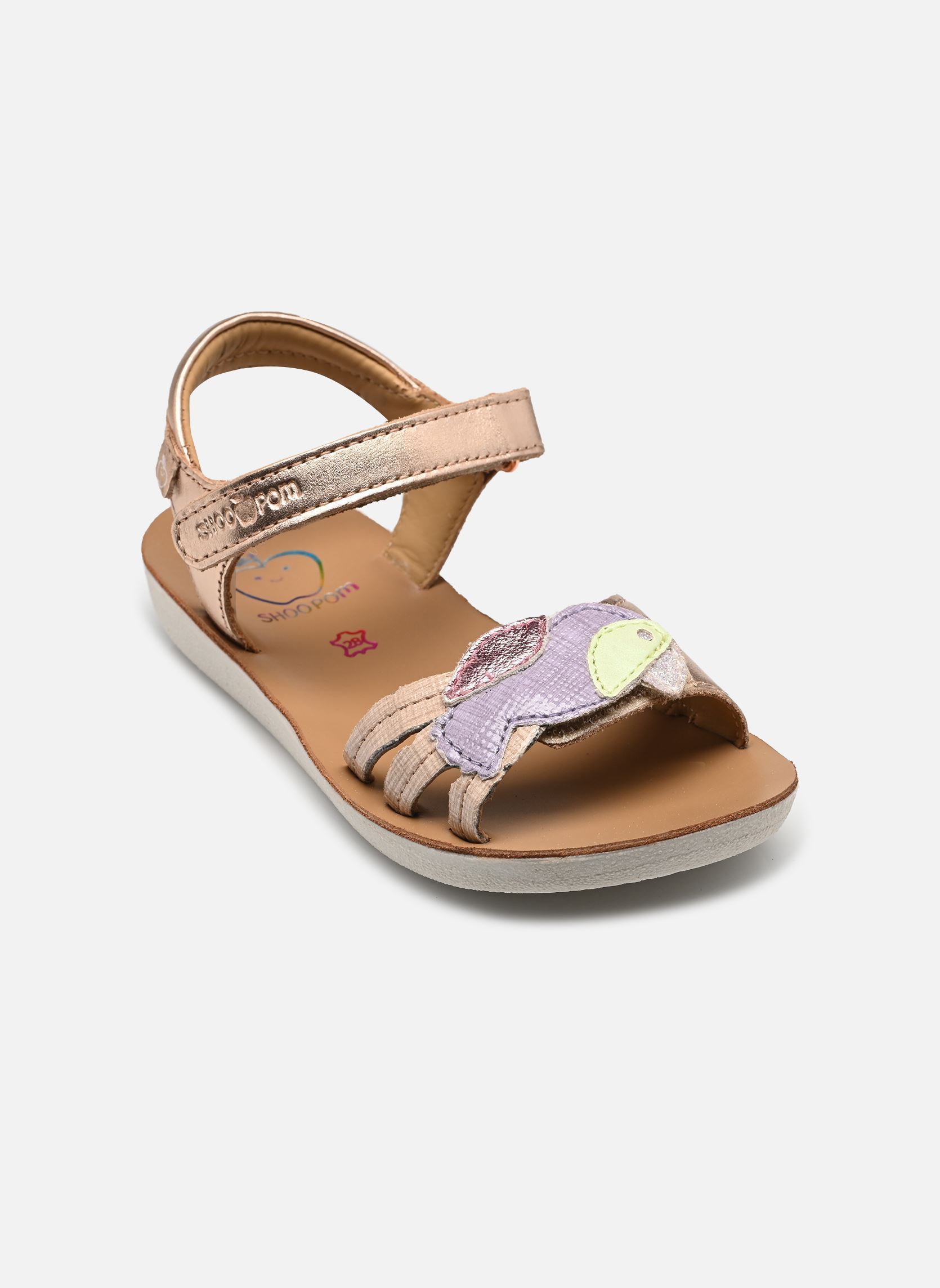 Sandales Goa Toucan fille argent Shoo Pom Sandales Goa Toucan fille argent COPPER-MULTI