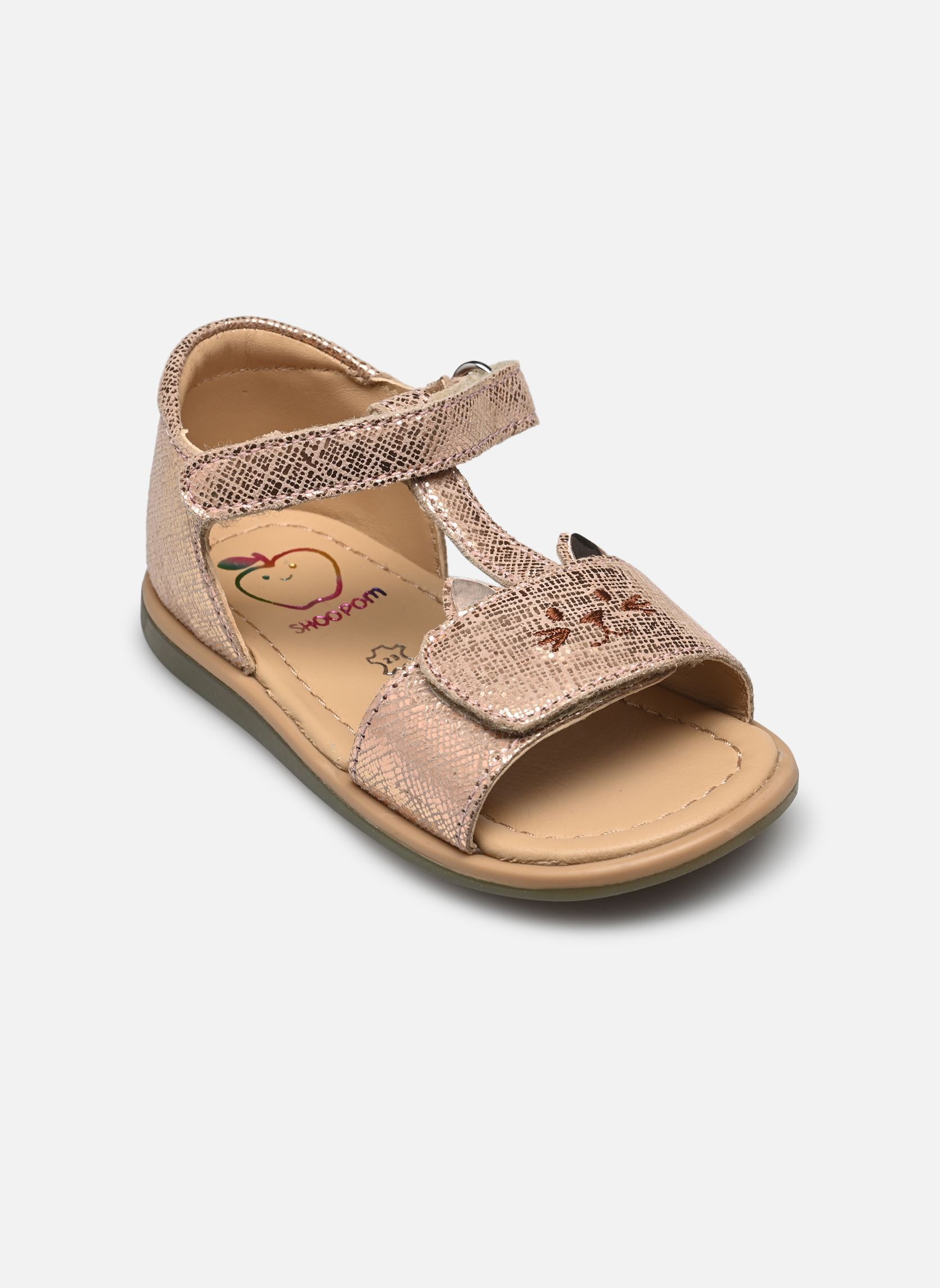 Sandales Tity Miaou fille rose Shoo Pom Sandales Tity Miaou fille rose LT PINK COPPER