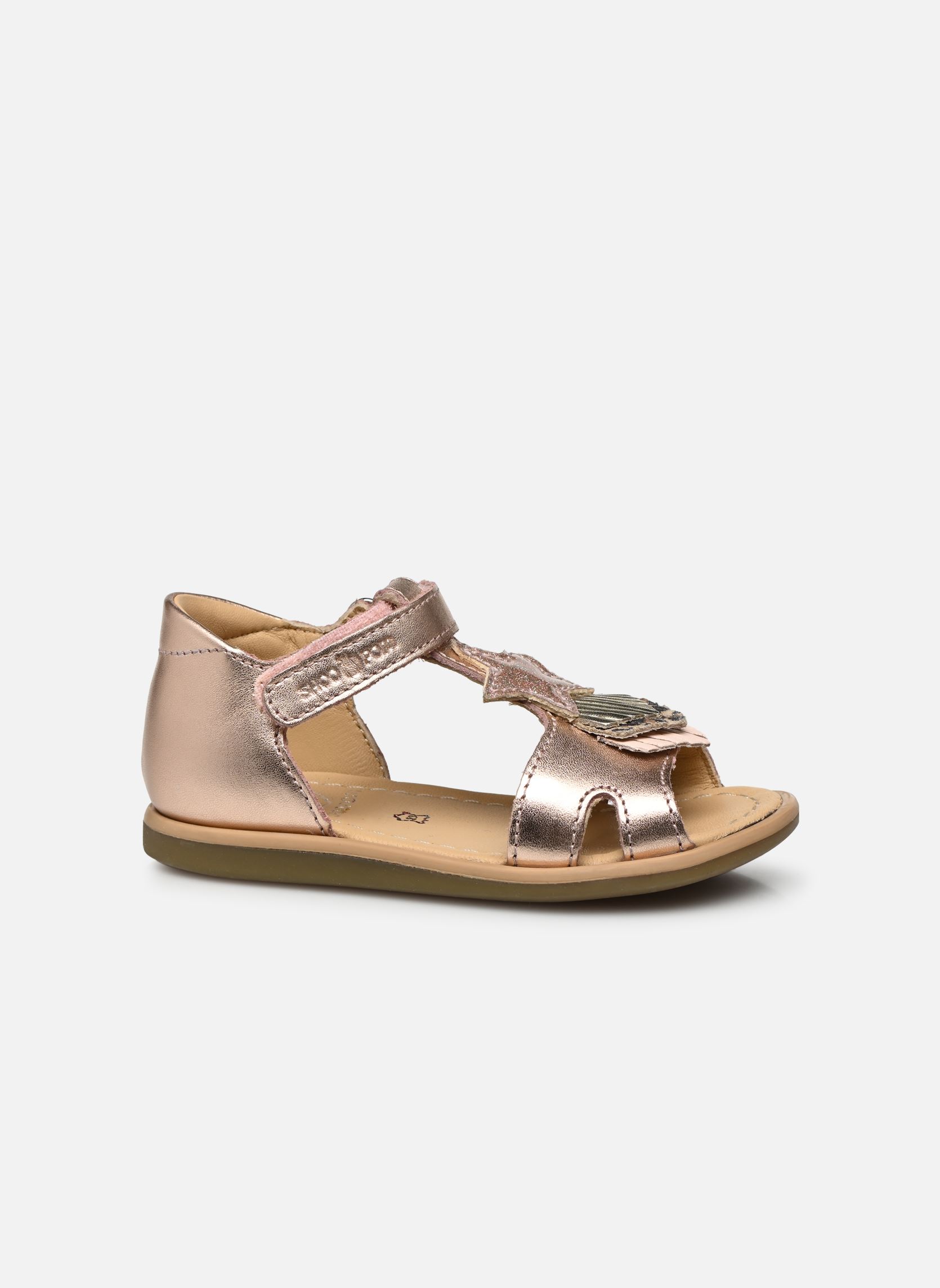Sandales Tity Kid fille or et bronze Shoo Pom Sandales Tity Kid fille or et bronze COPPER - PINK
