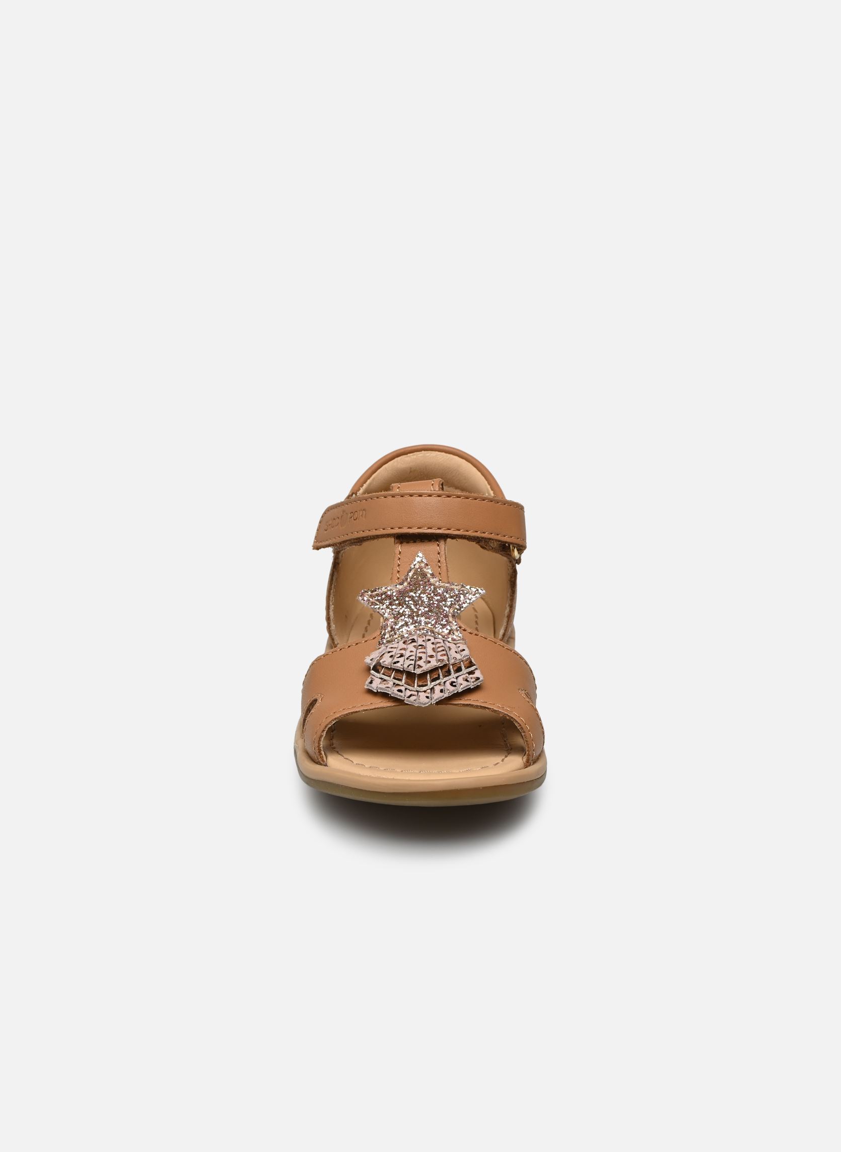 Sandalen Tity Kid mädchen braun Shoo Pom Sandalen Tity Kid mädchen braun LT CAMEL - PLATINE - PINK