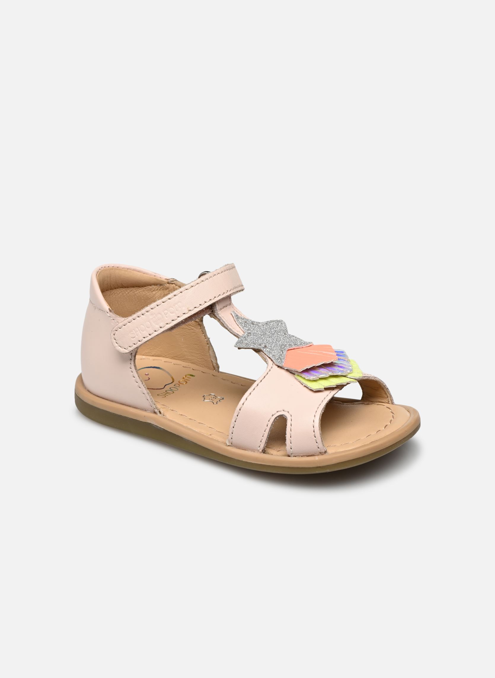 Sandalen Tity Kid mädchen rosa Shoo Pom Sandalen Tity Kid mädchen rosa PINK - BLOSSOM - SUN