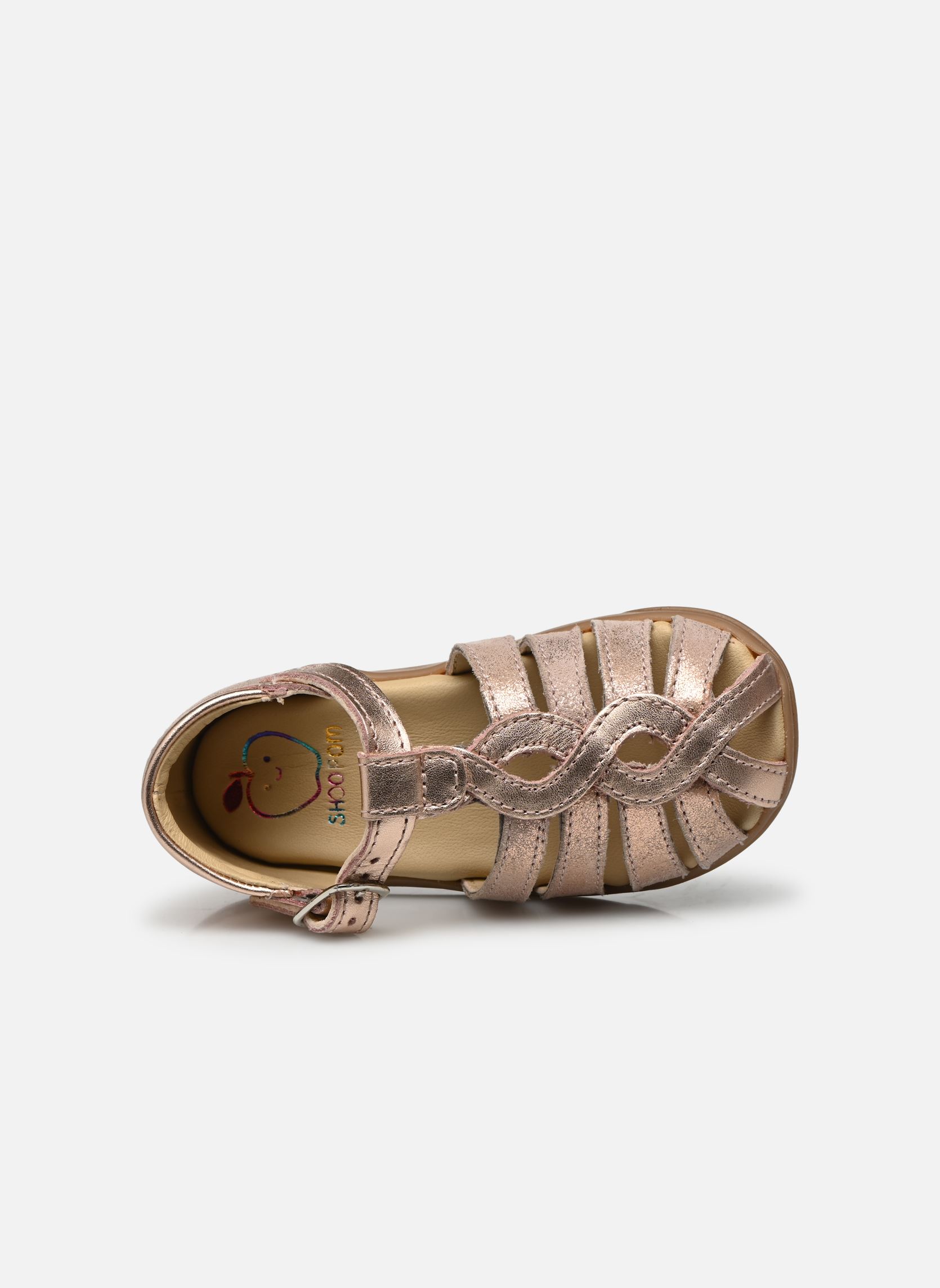 Sandalias Pika Twist niña oro y bronce Shoo Pom Sandalias Pika Twist niña oro y bronce COPPER - NUDE
