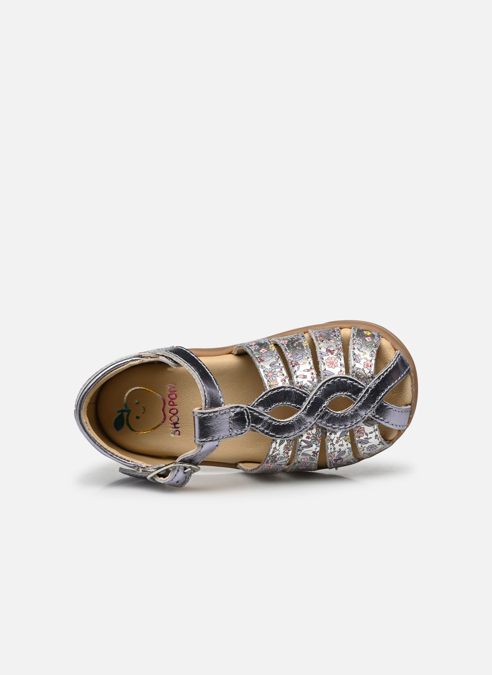 Sandales Pika Twist fille argent Shoo Pom Sandales Pika Twist fille argent ICE - MULTI